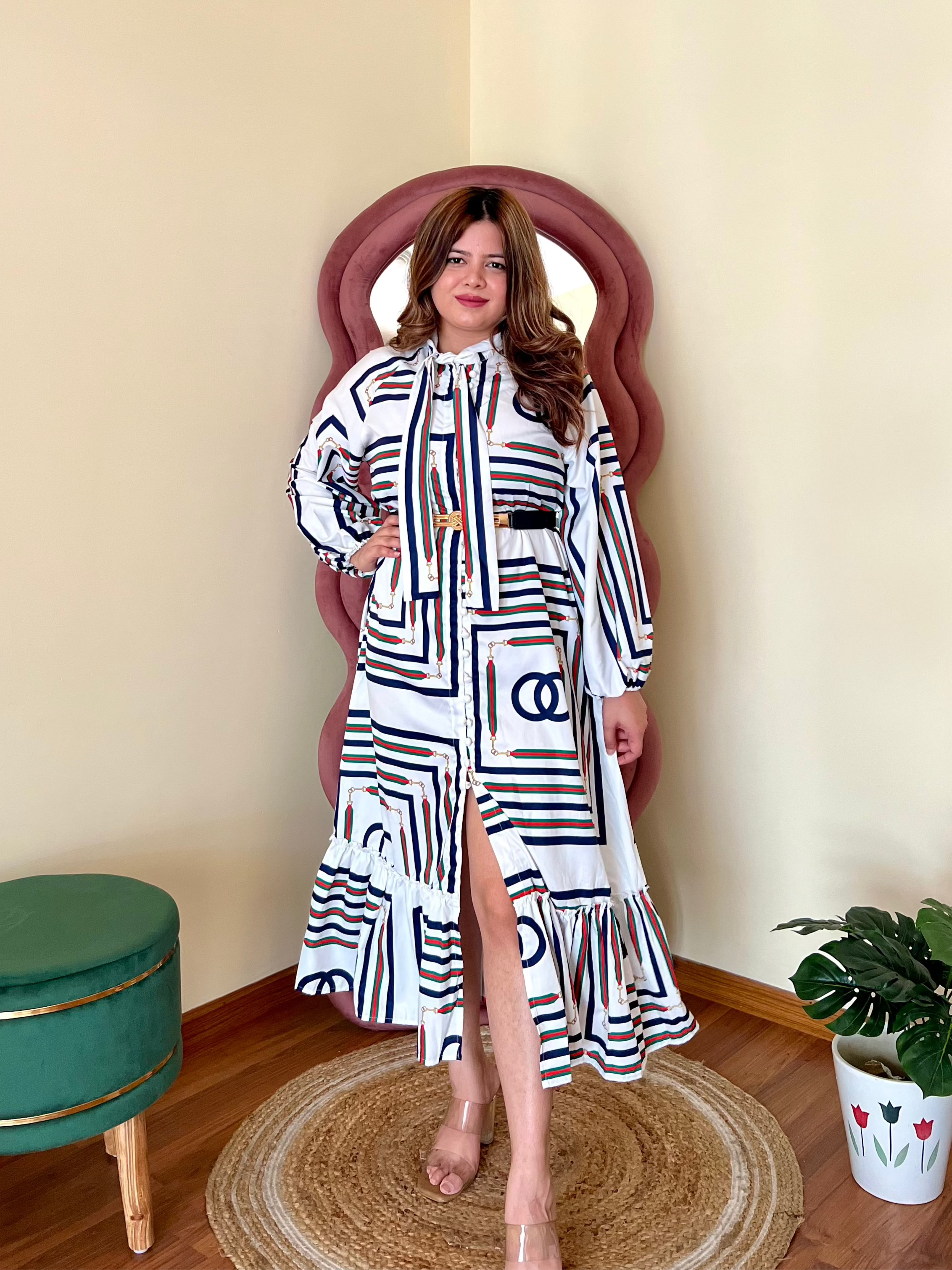 GAYLORD PRINTED DRESS