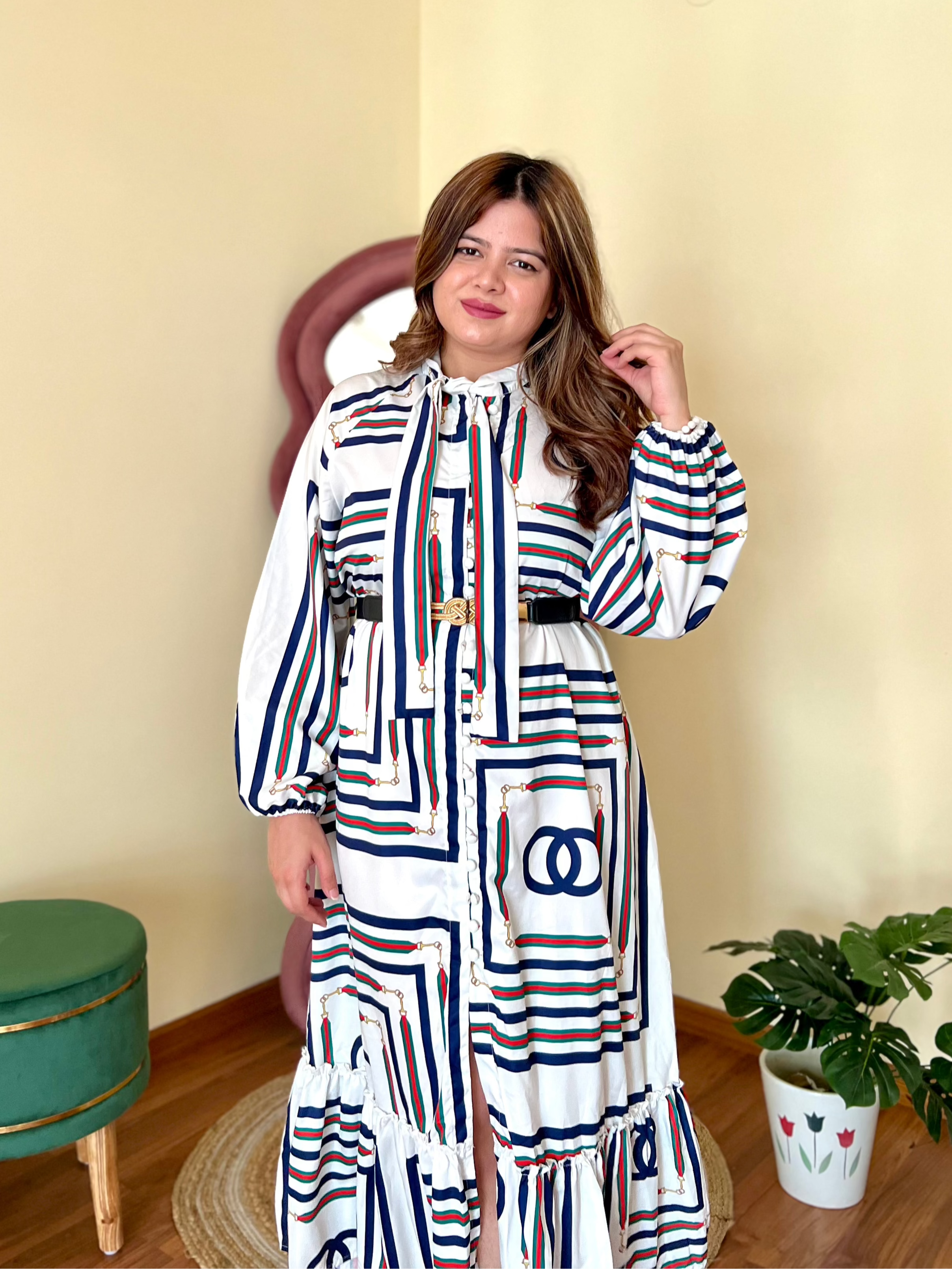 GAYLORD PRINTED DRESS