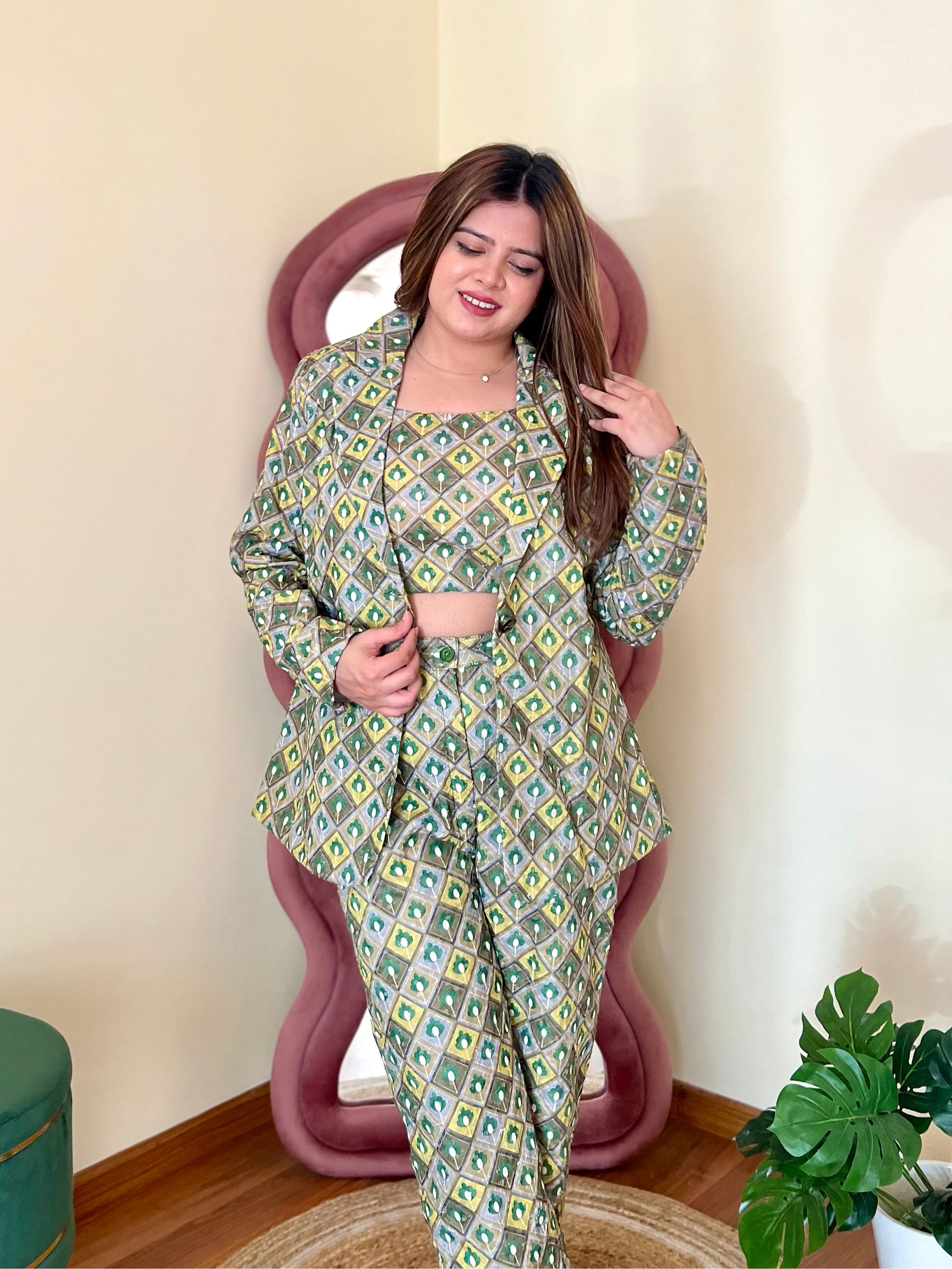 TAMARA BLAZER SET