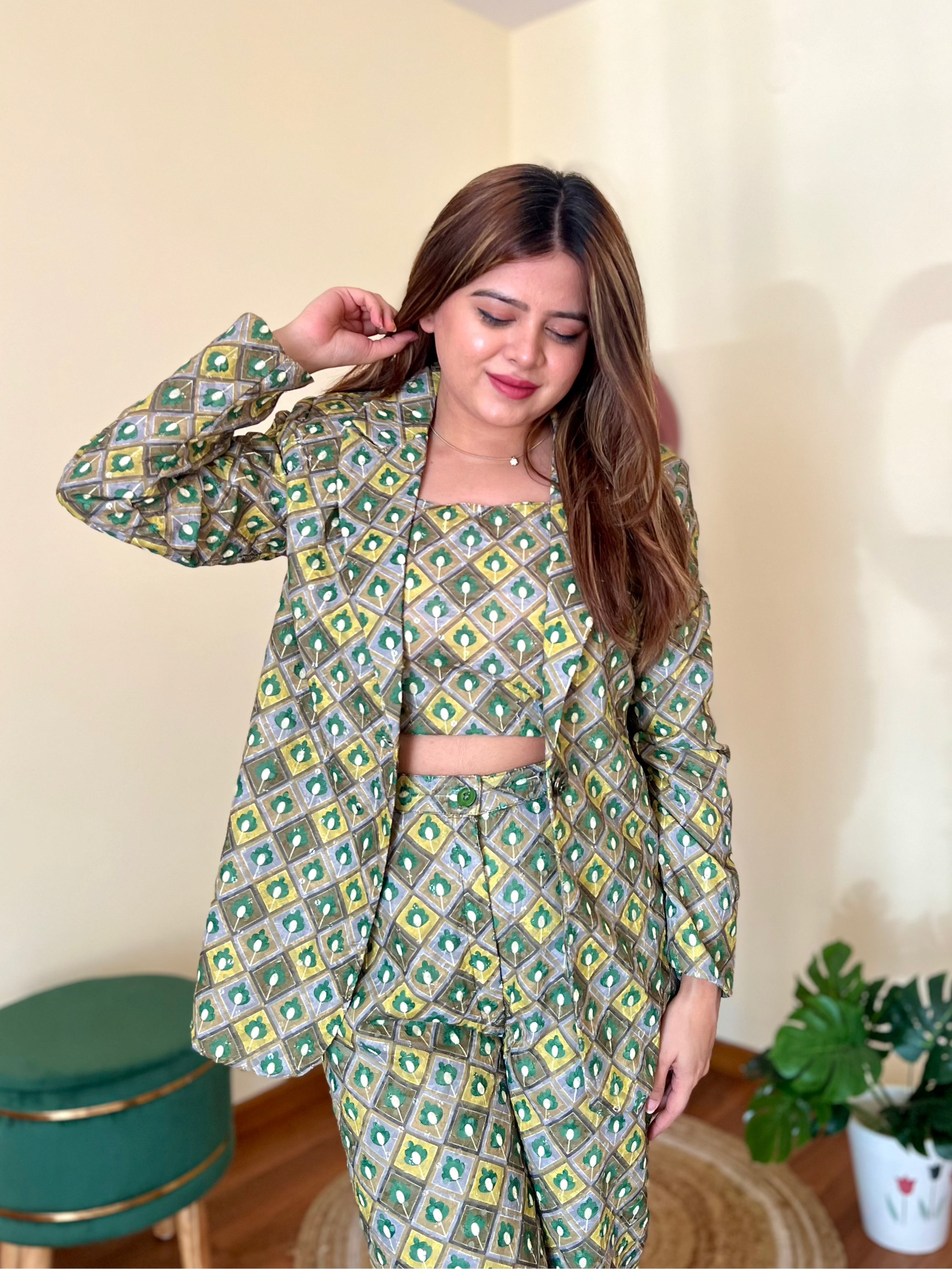 TAMARA BLAZER SET