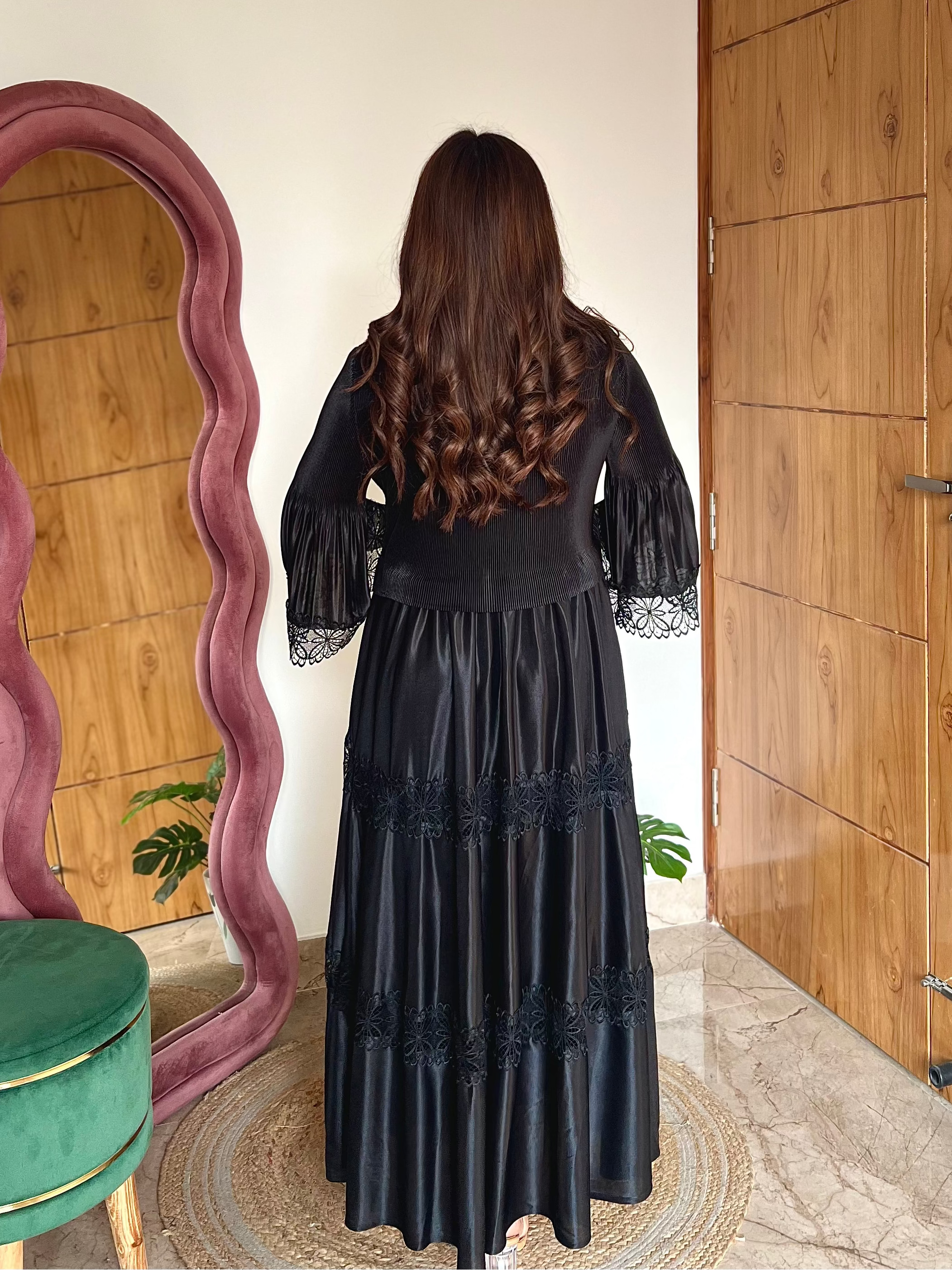 VELLA PLEATED DRESS