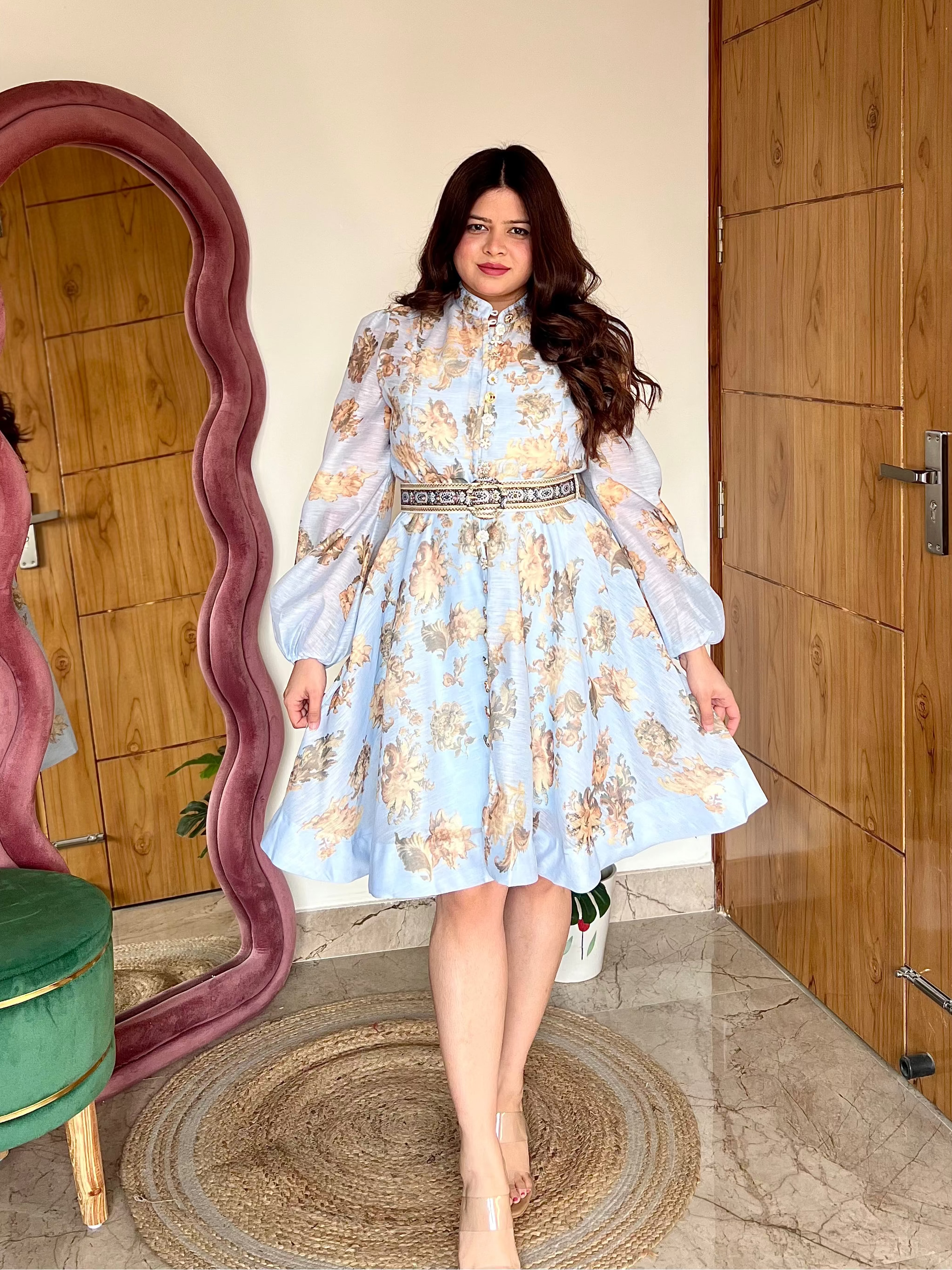 JOSEPHINE BELTED DRESS