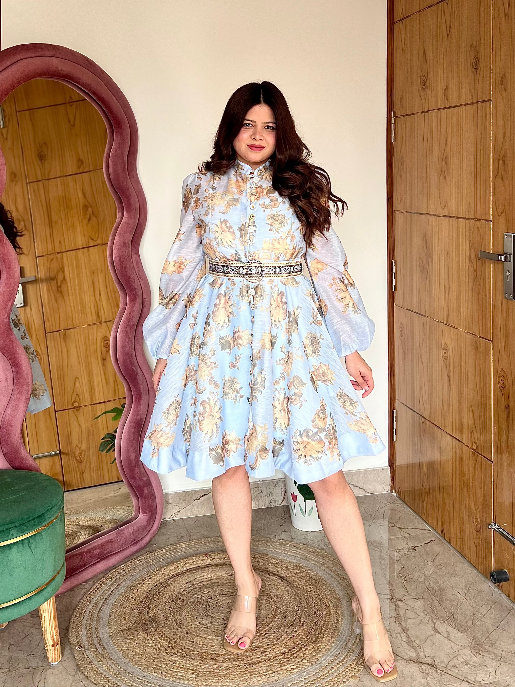 JOSEPHINE BELTED DRESS
