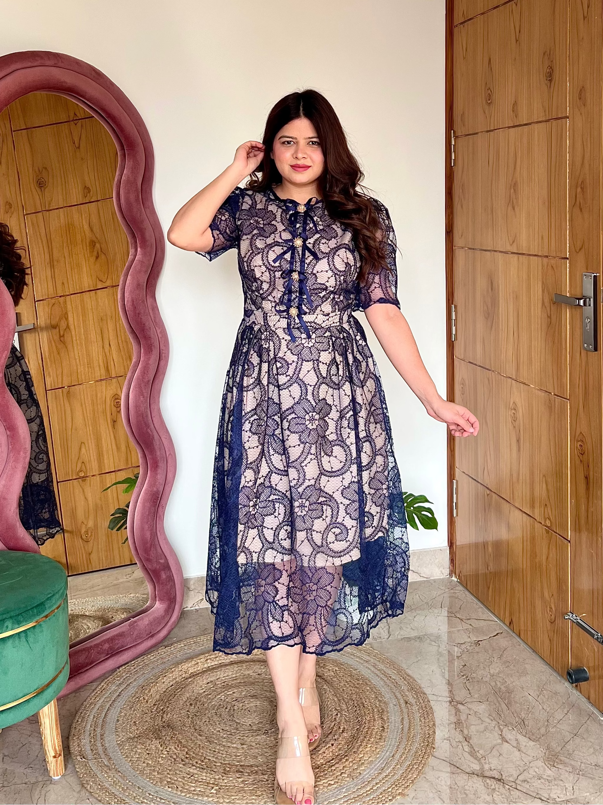 ROSE LACE DRESS