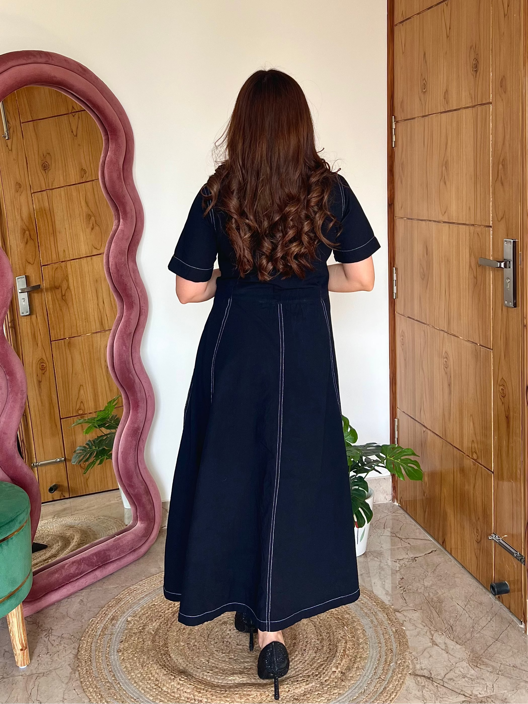 FIBO MIDI DRESS