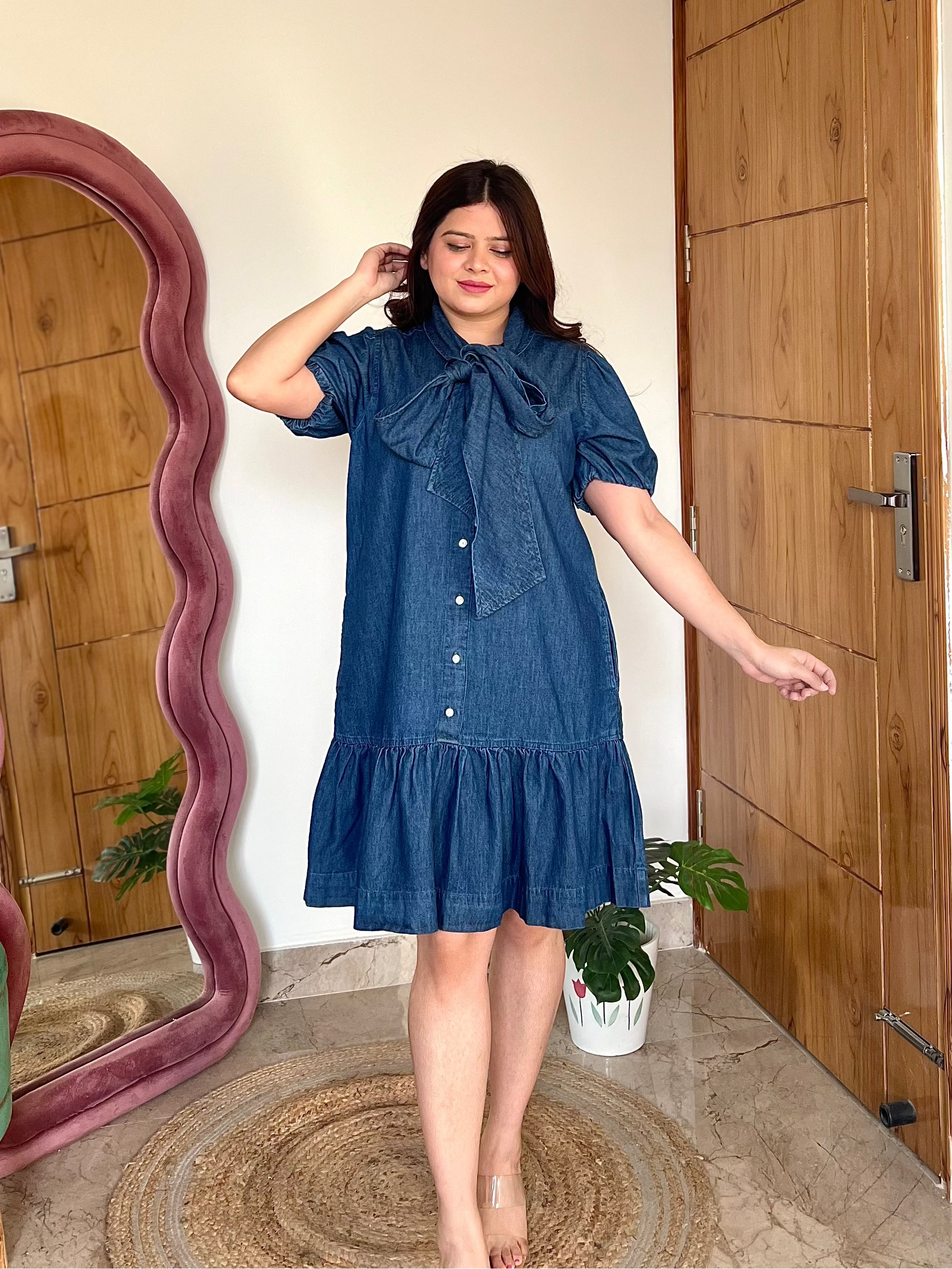 ROXY DENIM DRESS