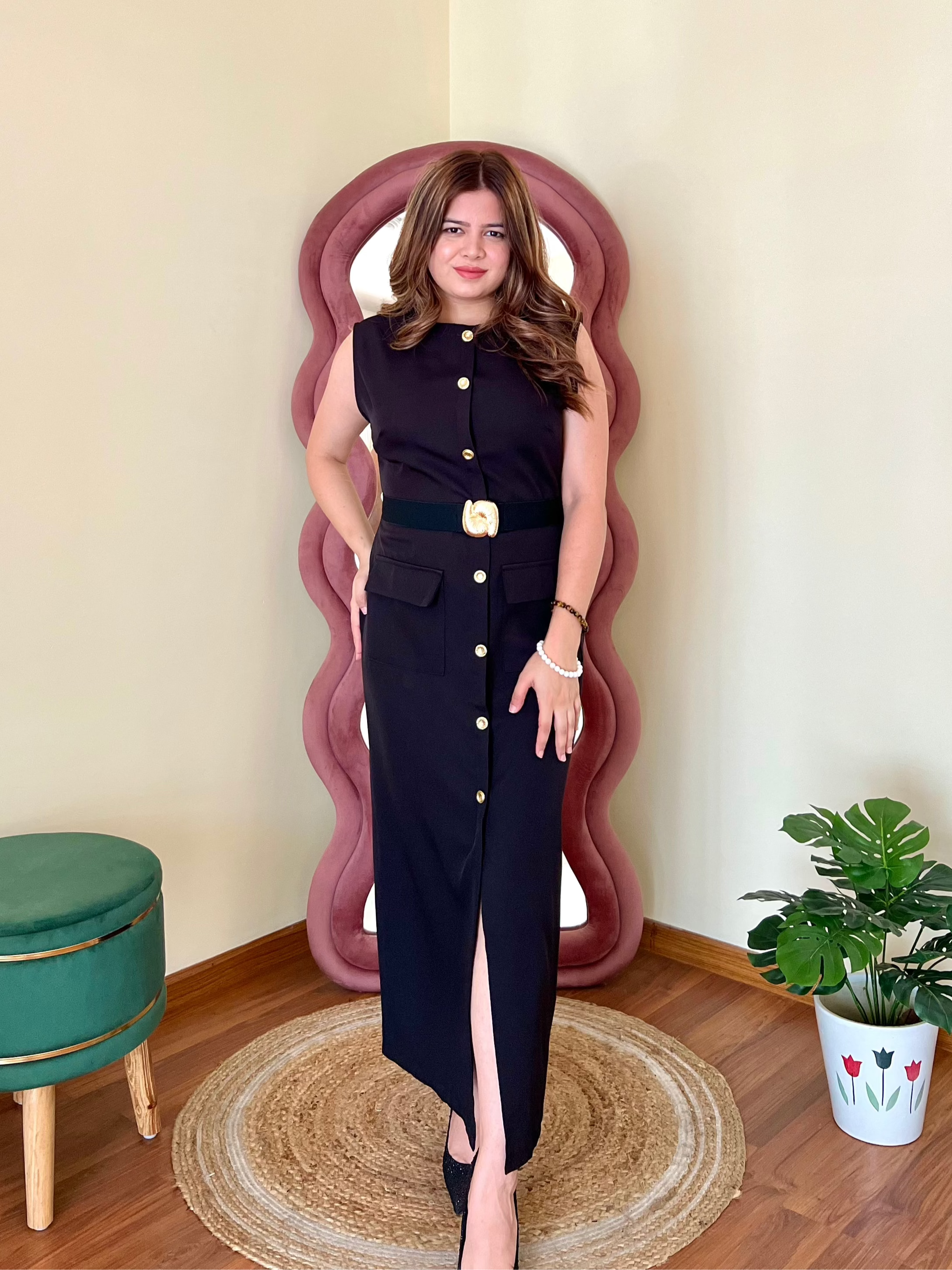VELAR MIDI DRESS