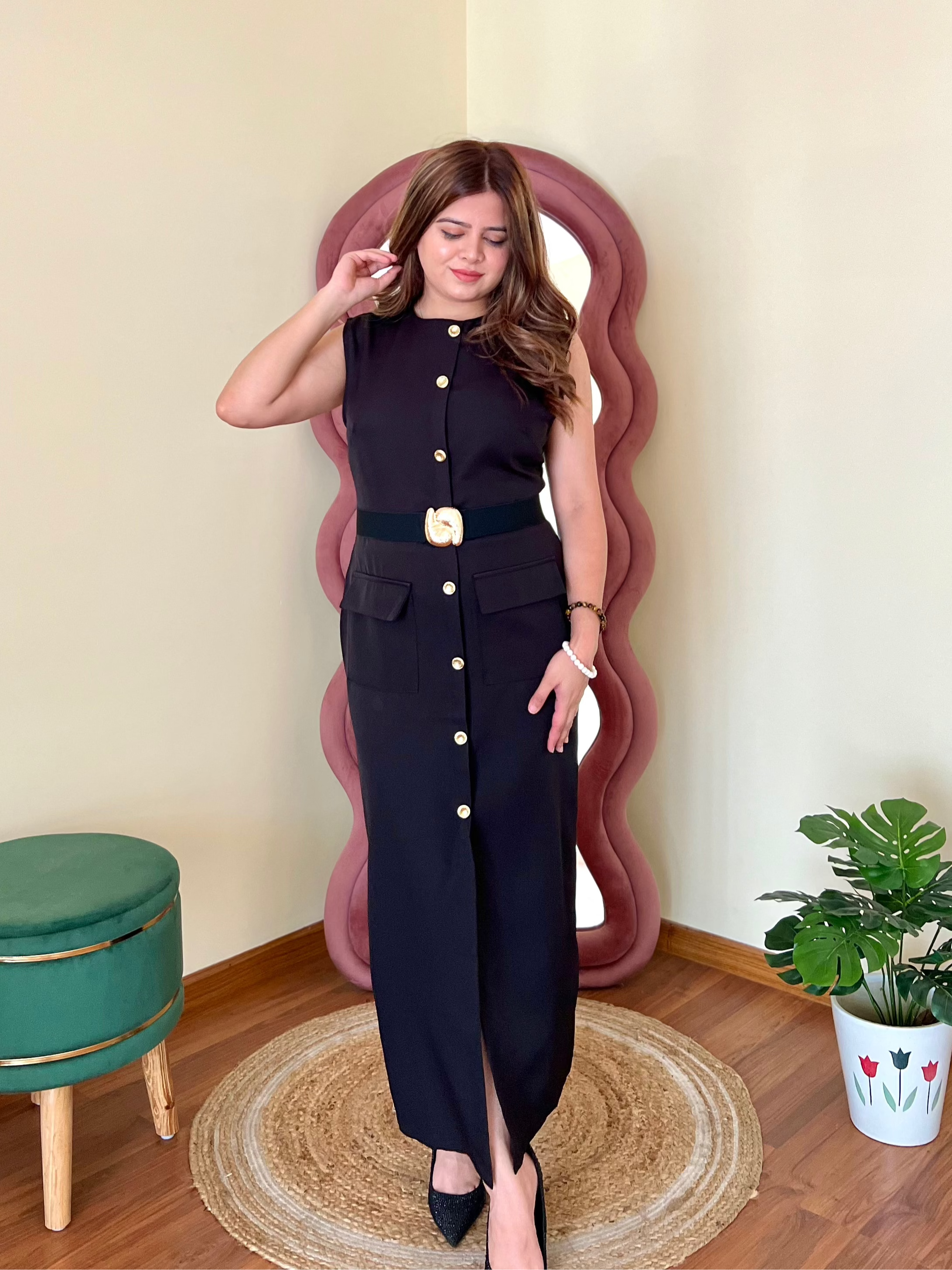 VELAR MIDI DRESS