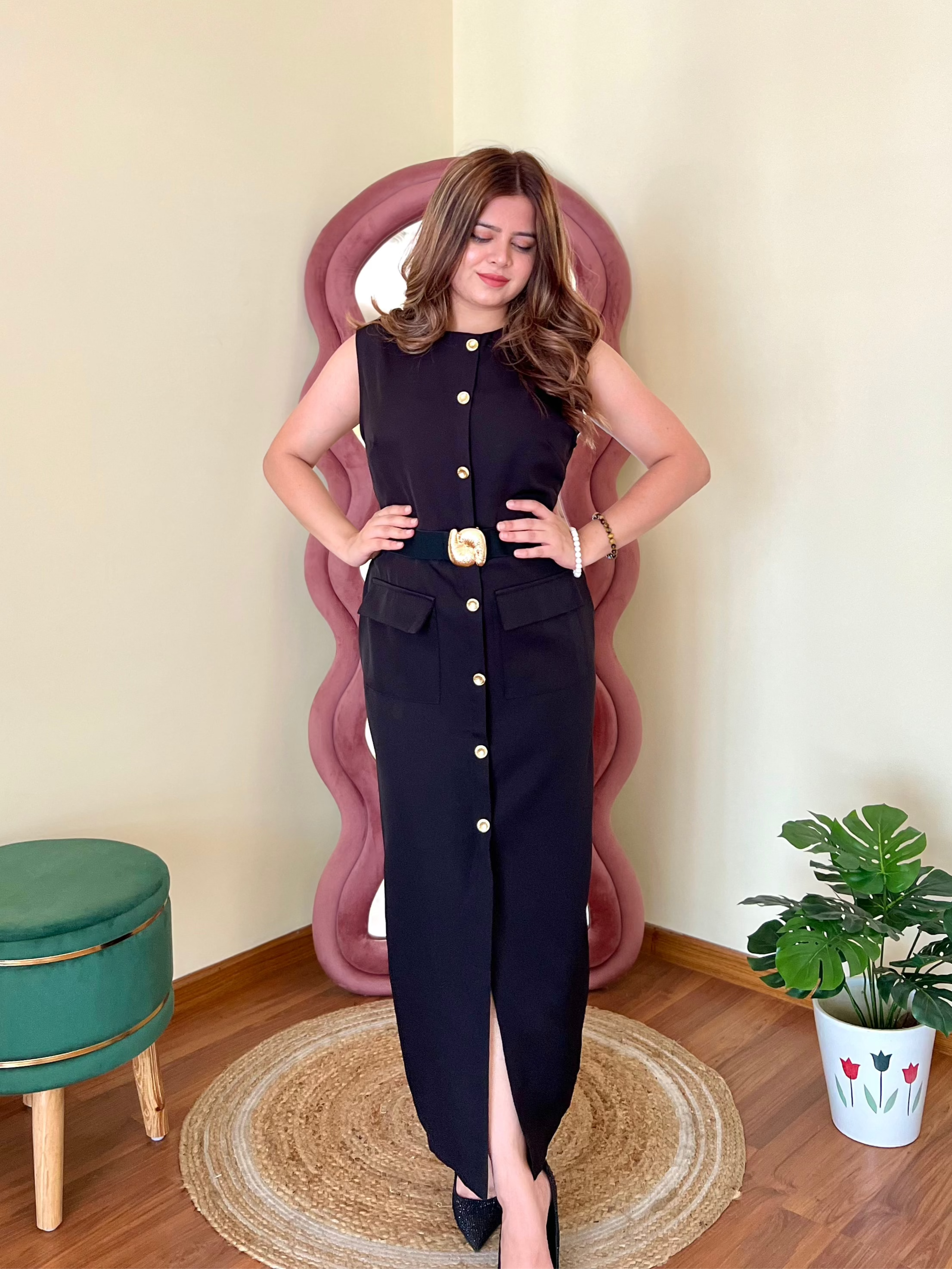 VELAR MIDI DRESS
