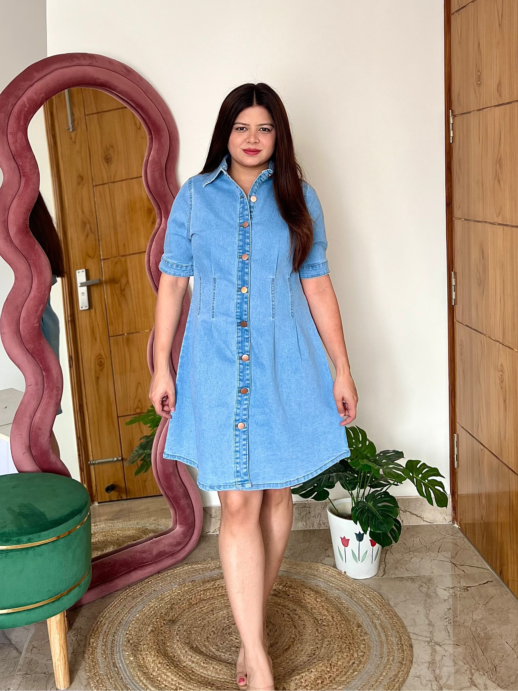 WILLY DENIM DRESS