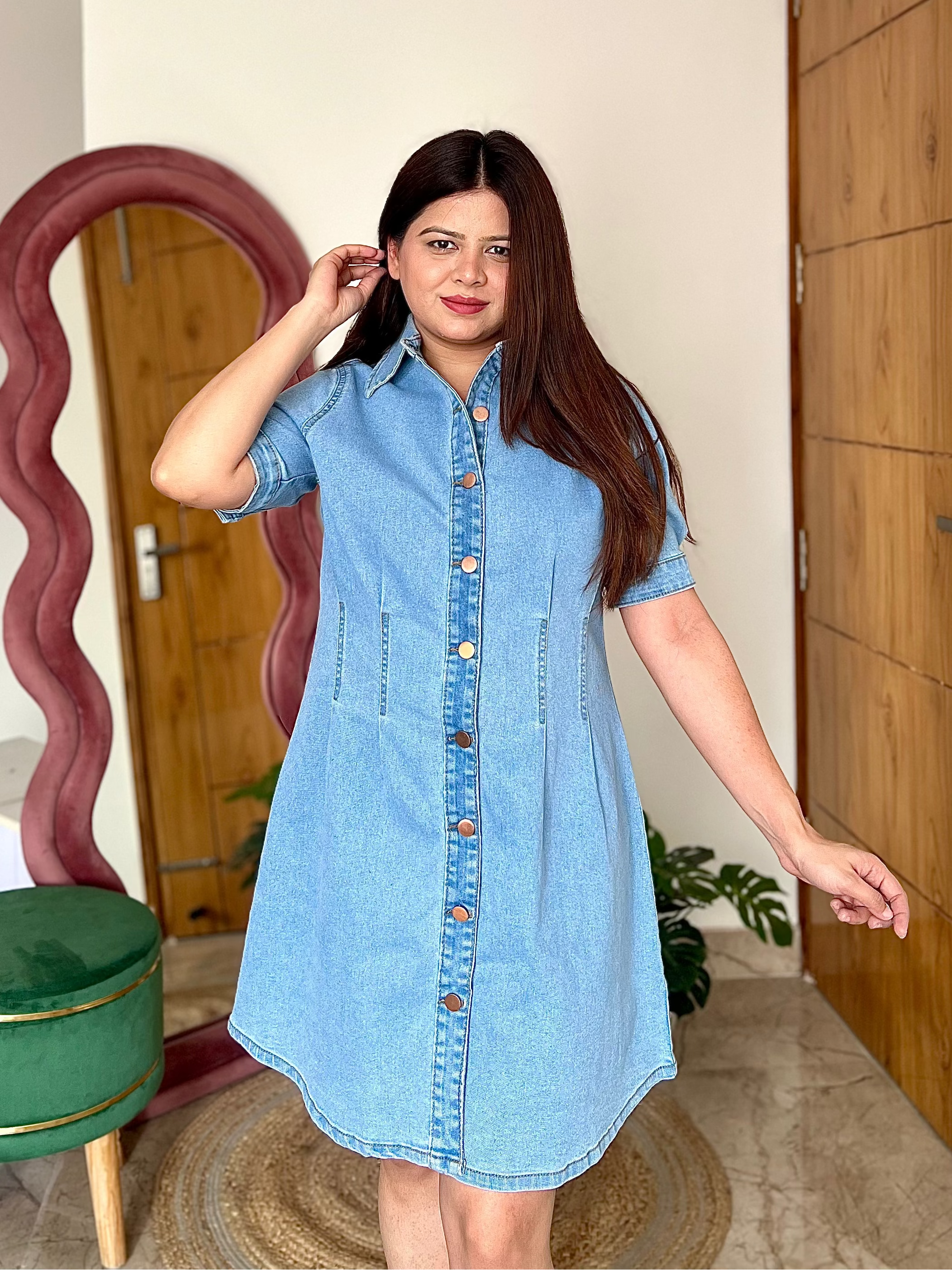 WILLY DENIM DRESS