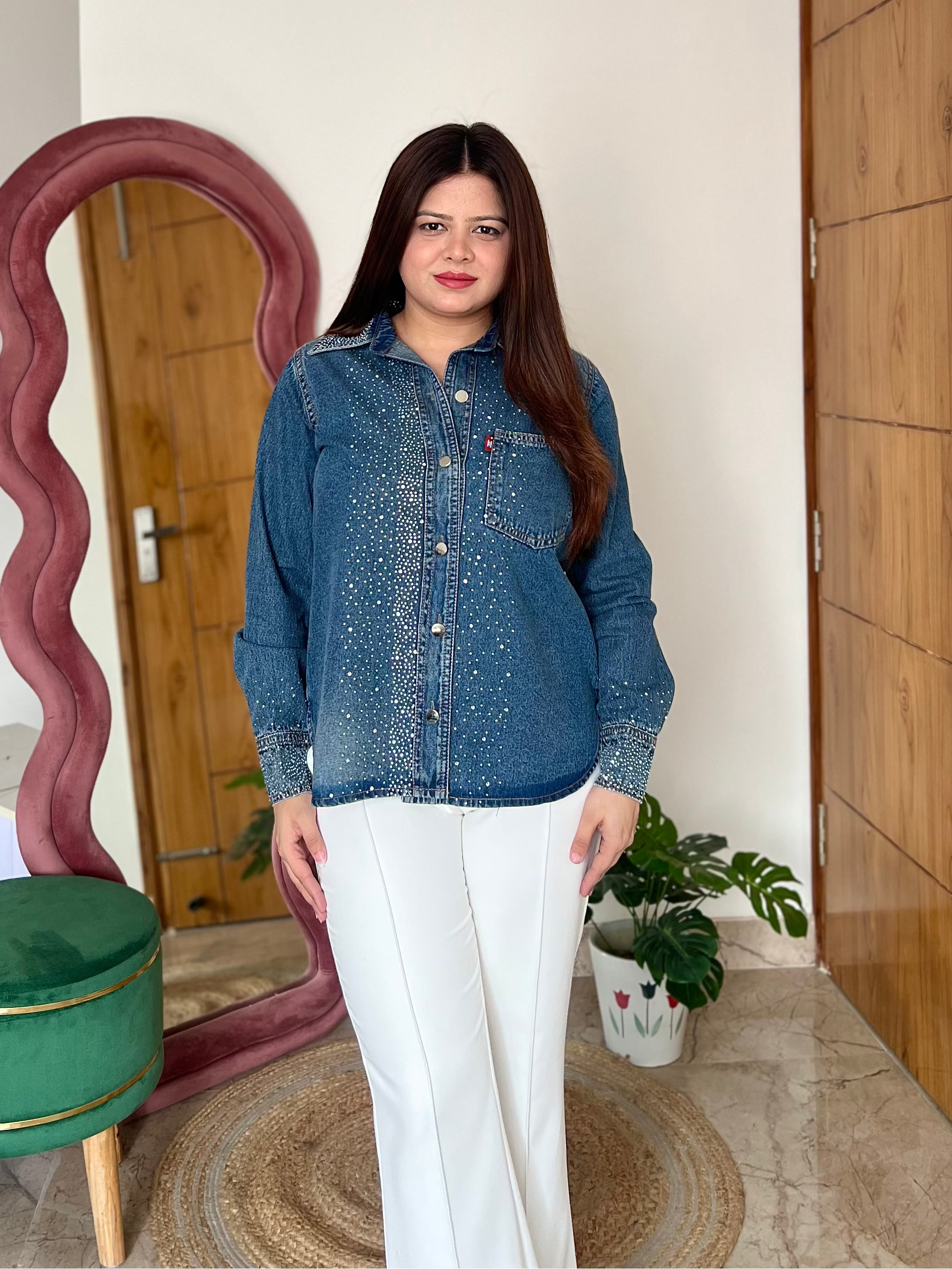 PENELOPE SWAROSVKI SHIRT