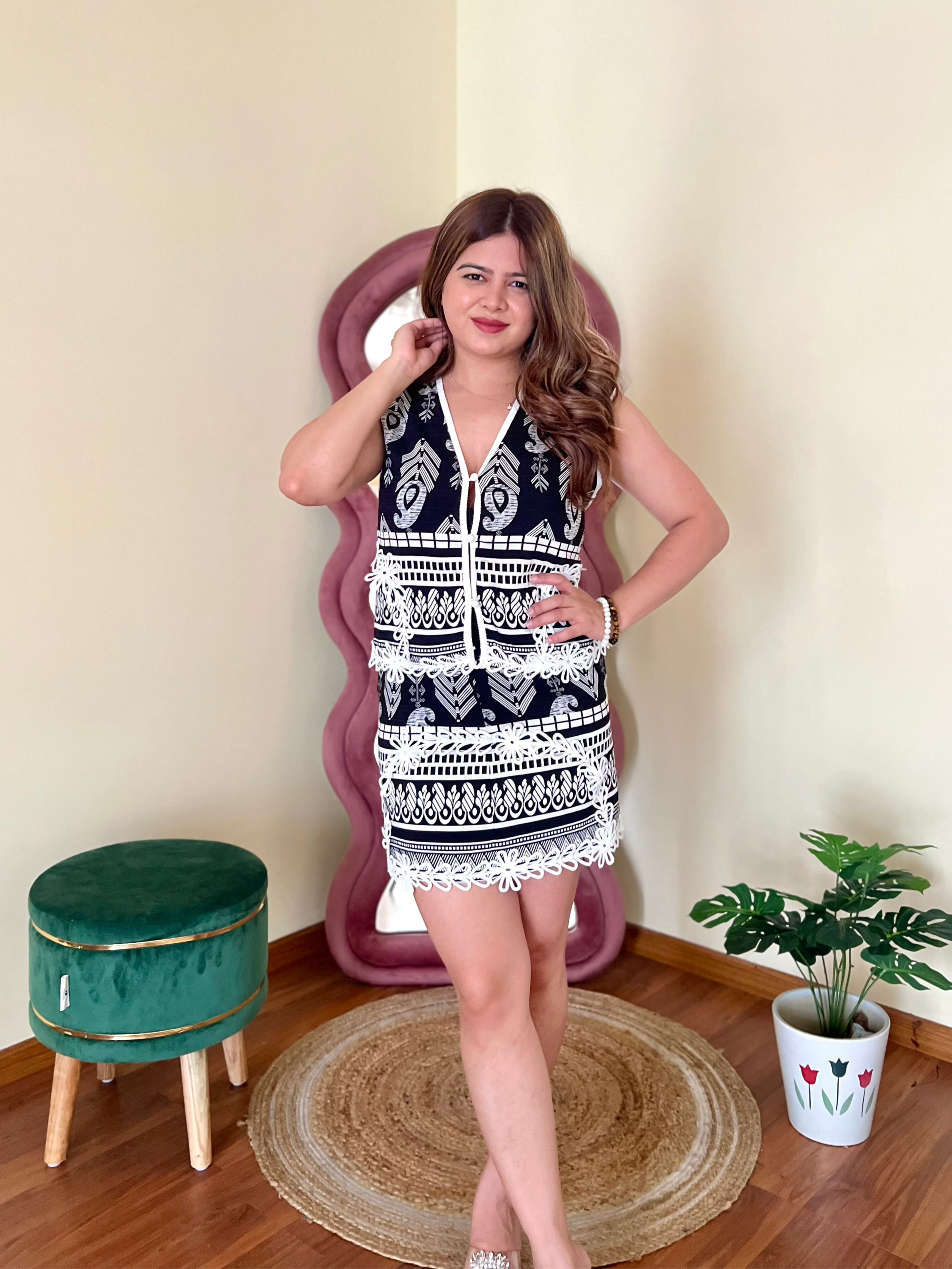 GLEN SKIRT SET