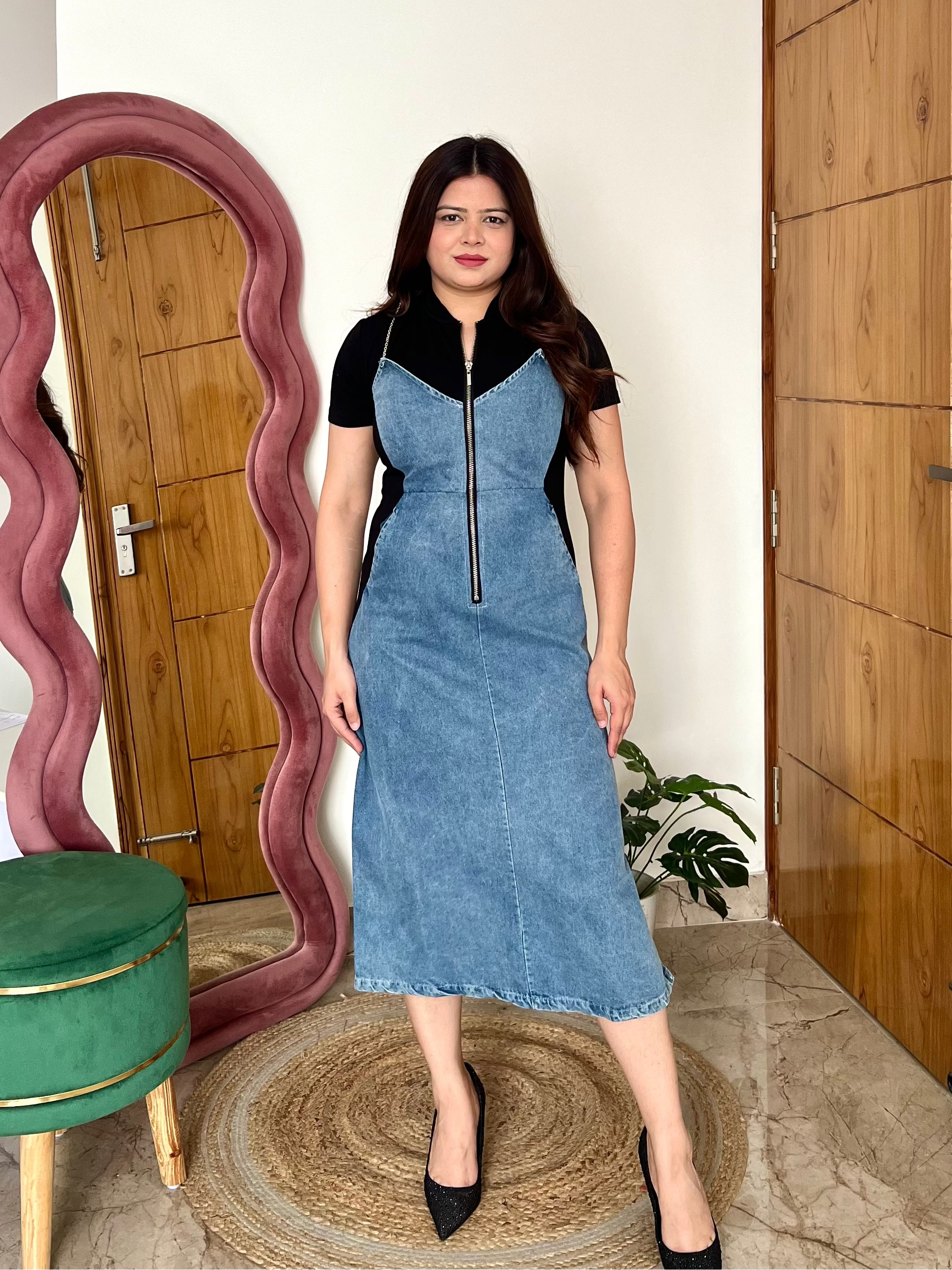 LOWEL DENIM DRESS