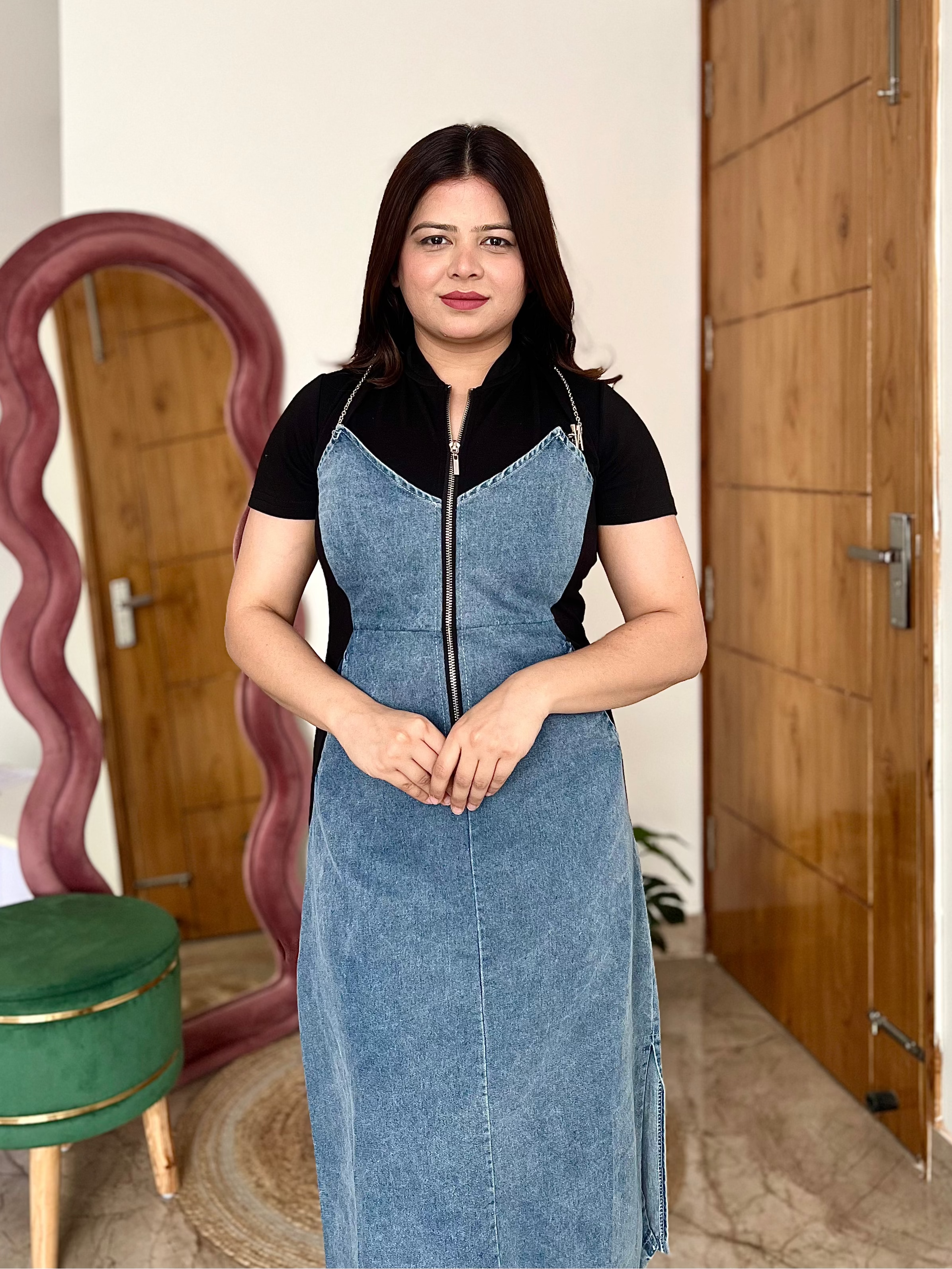 LOWEL DENIM DRESS