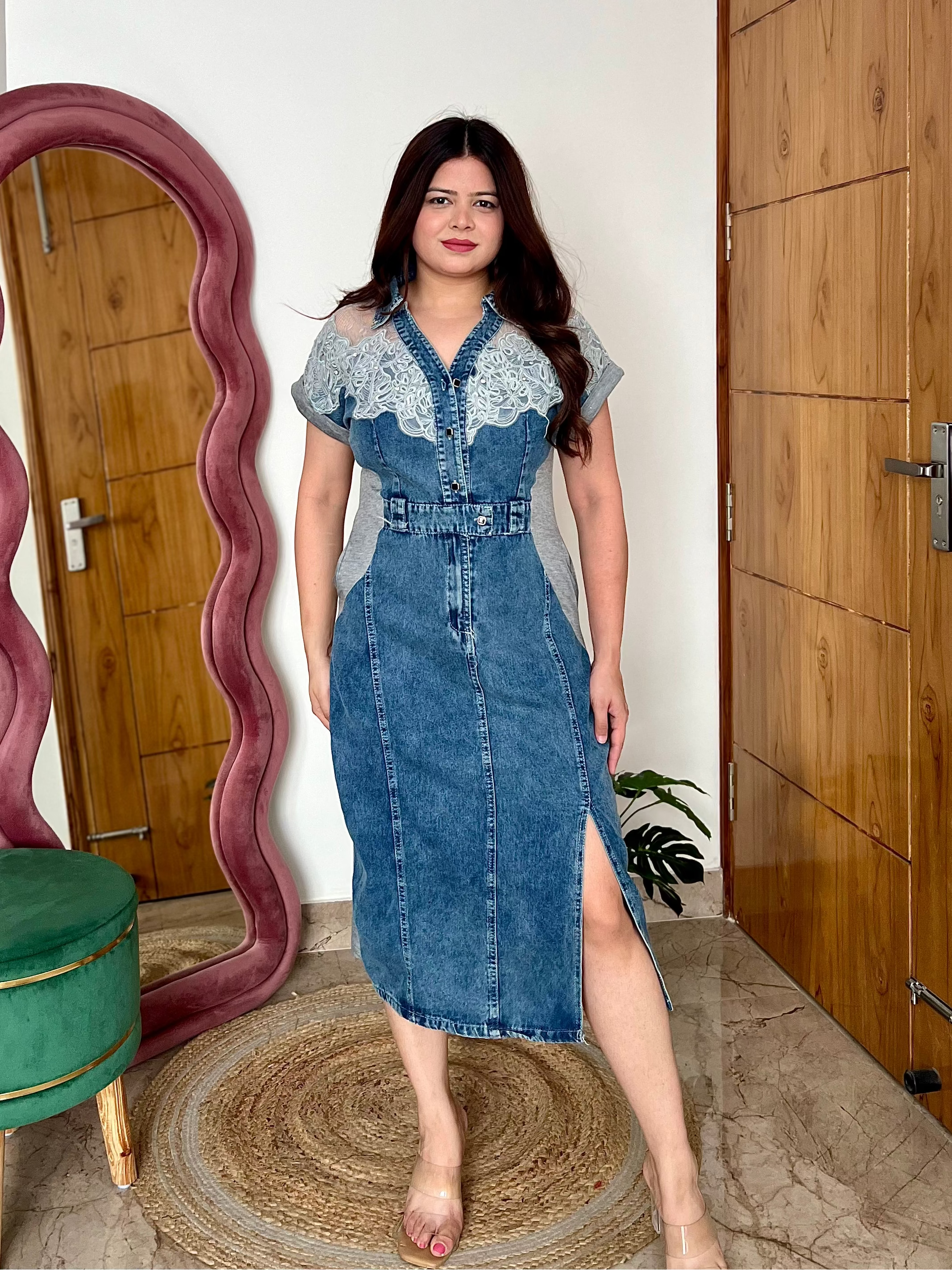 LESTER DENIM DRESS