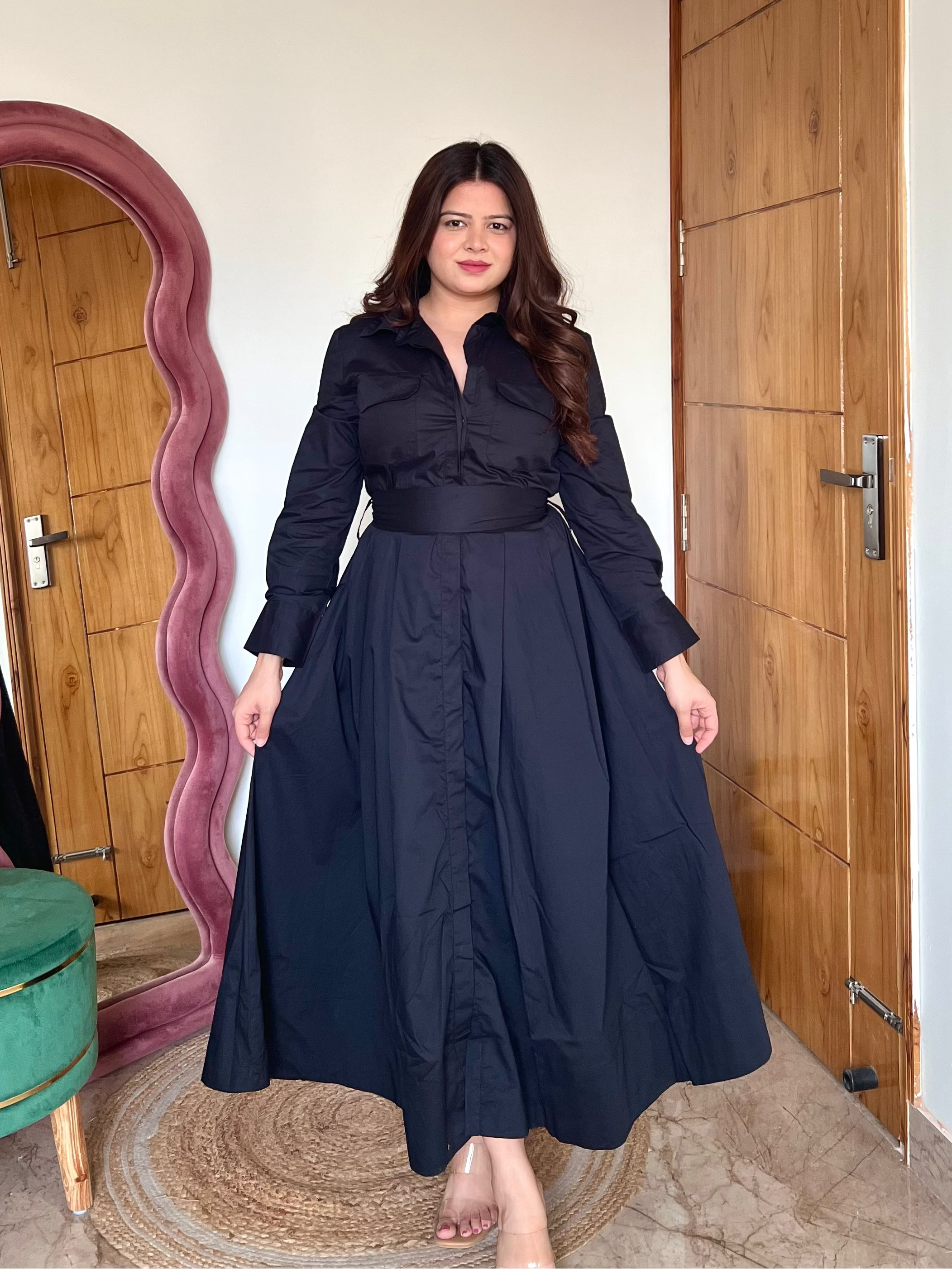 TWYLA BELTED DRESS