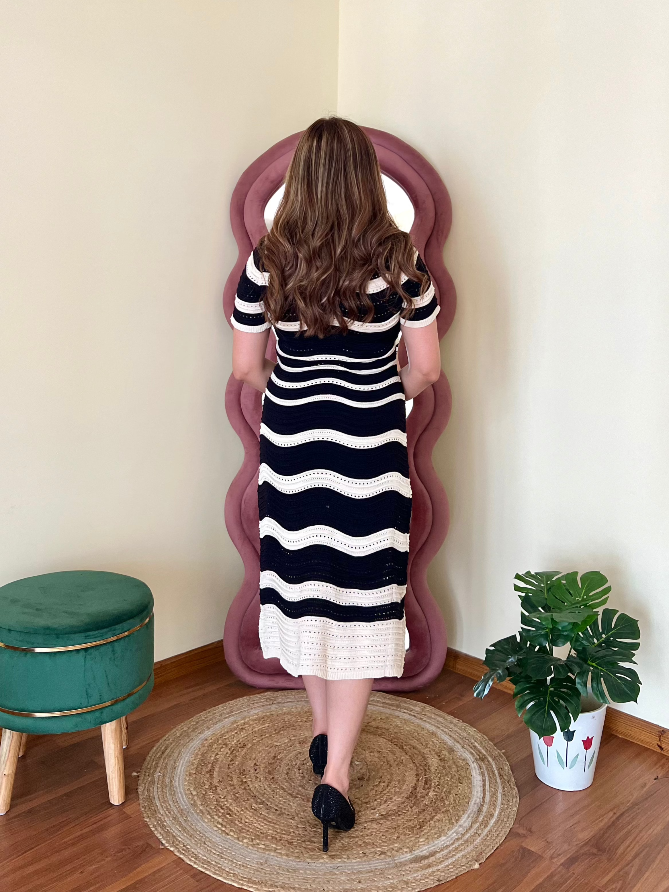 FLORENCE RIBBED DRESS