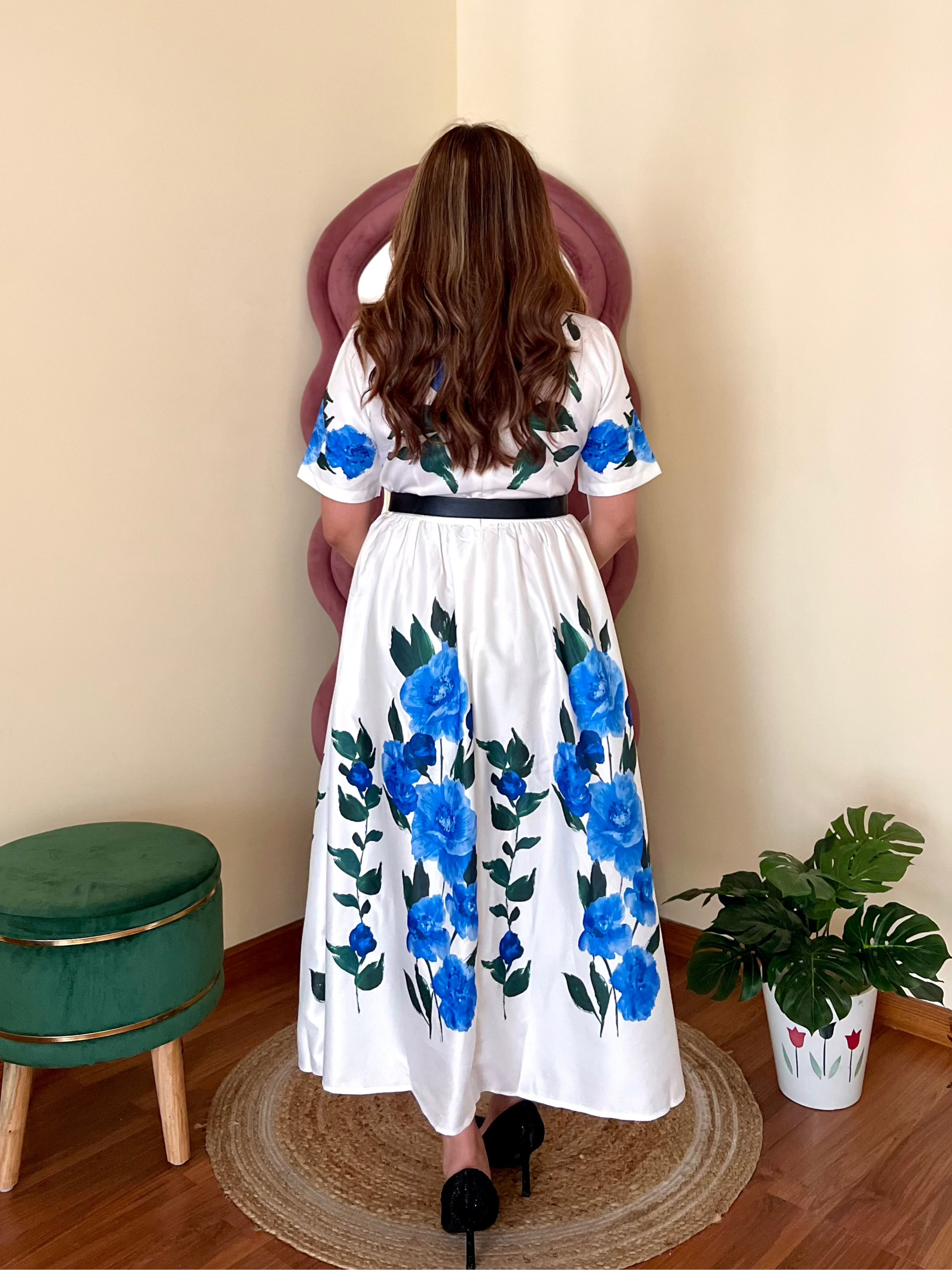 KIMBERLY BELTED DRESS