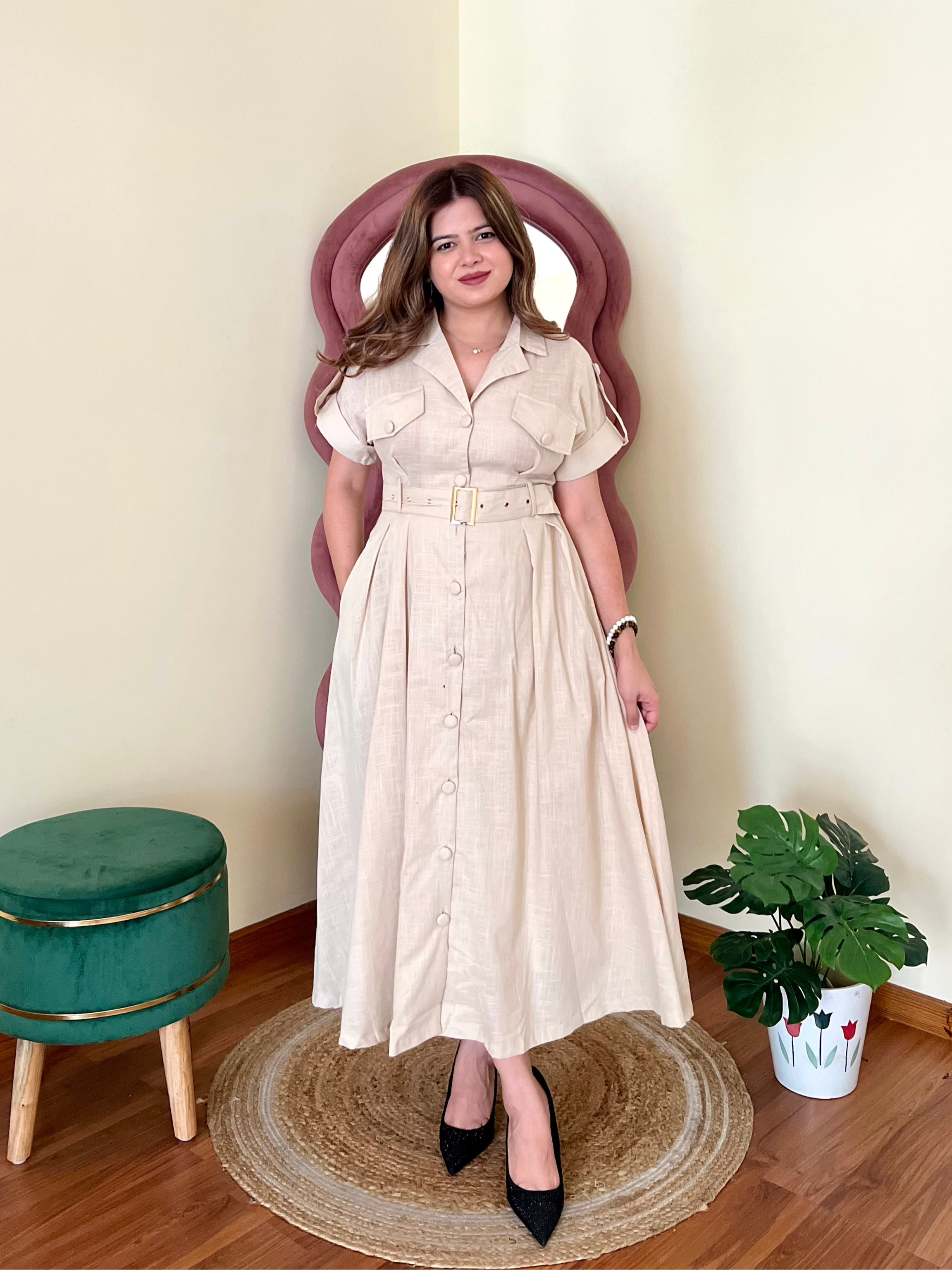 SOHO LINEN DRESS