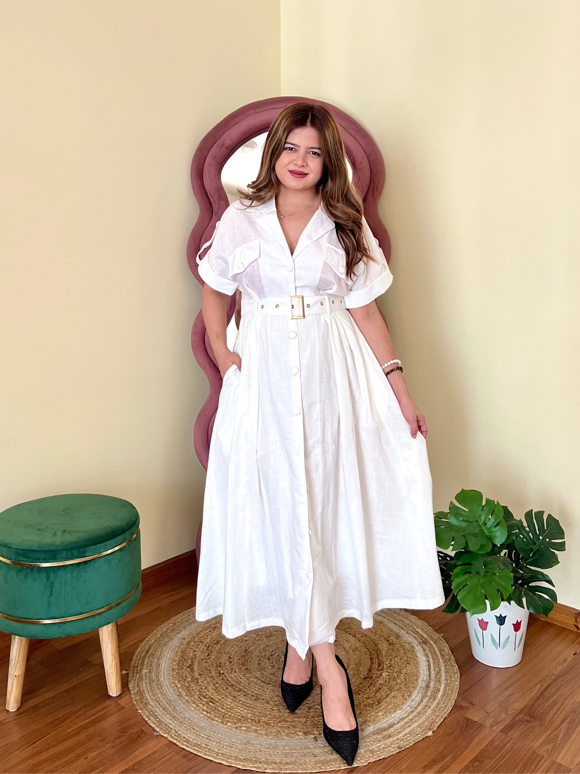 SOHO LINEN DRESS
