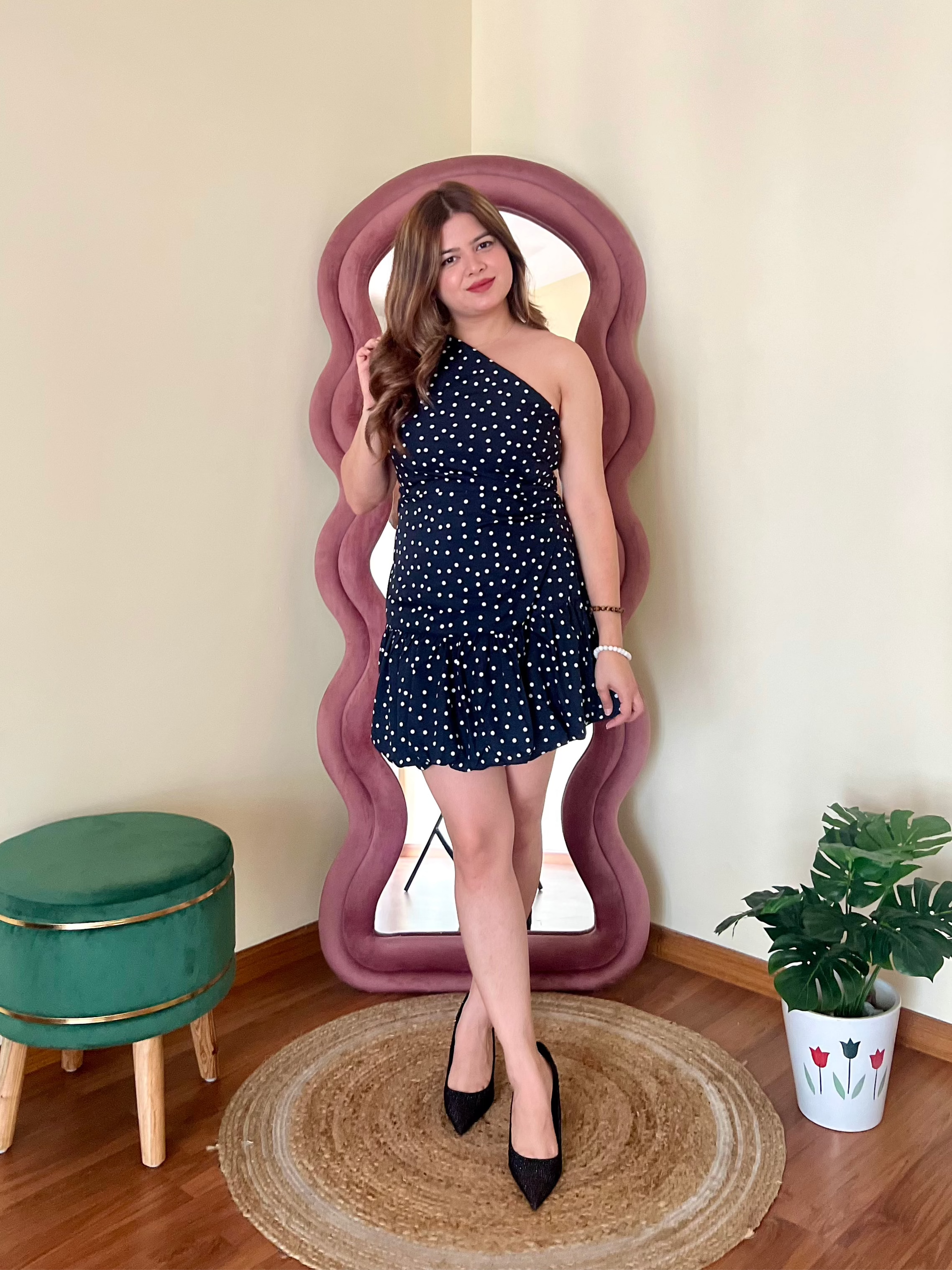 CHARLES POLKA DRESS