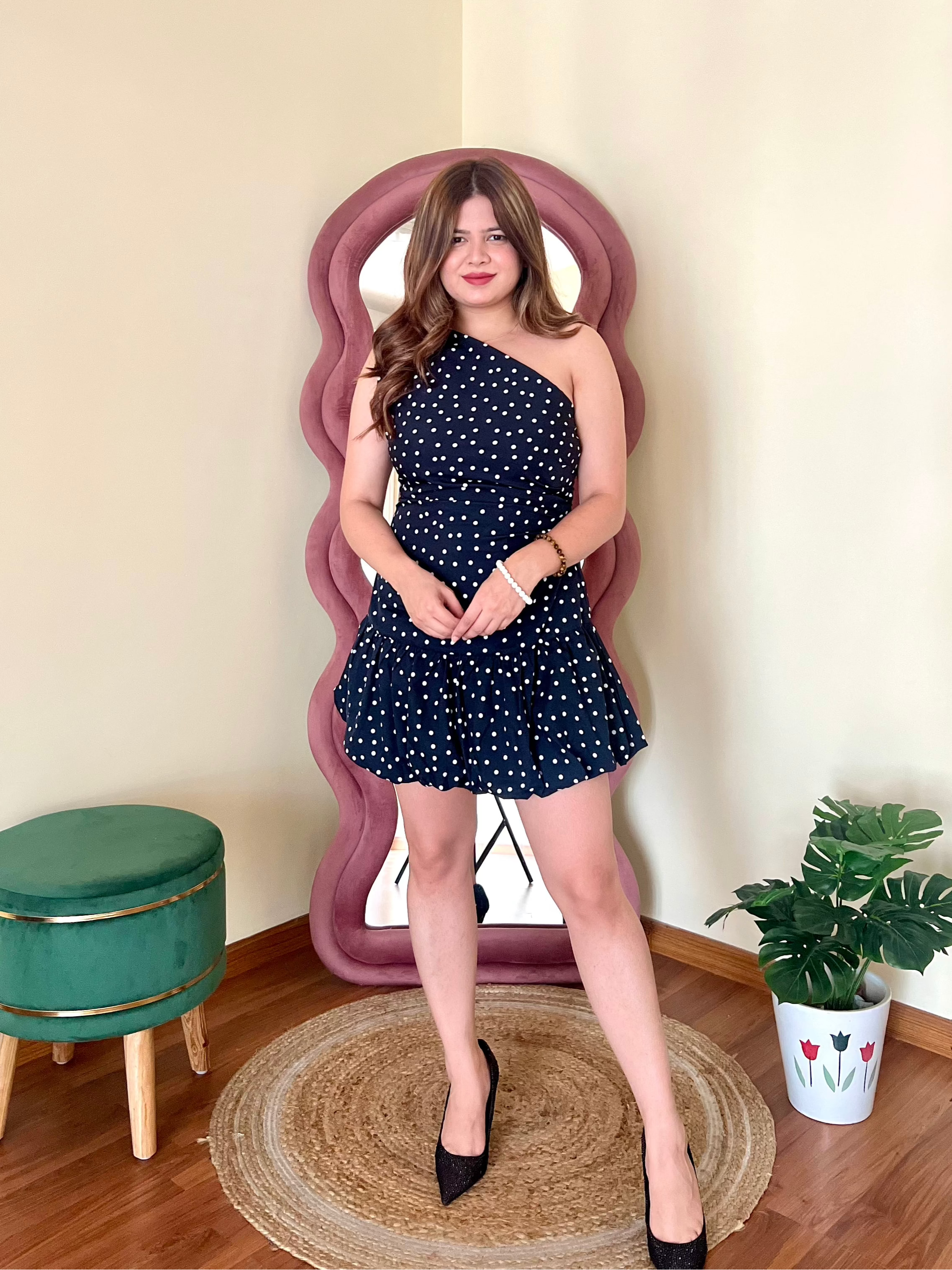 CHARLES POLKA DRESS