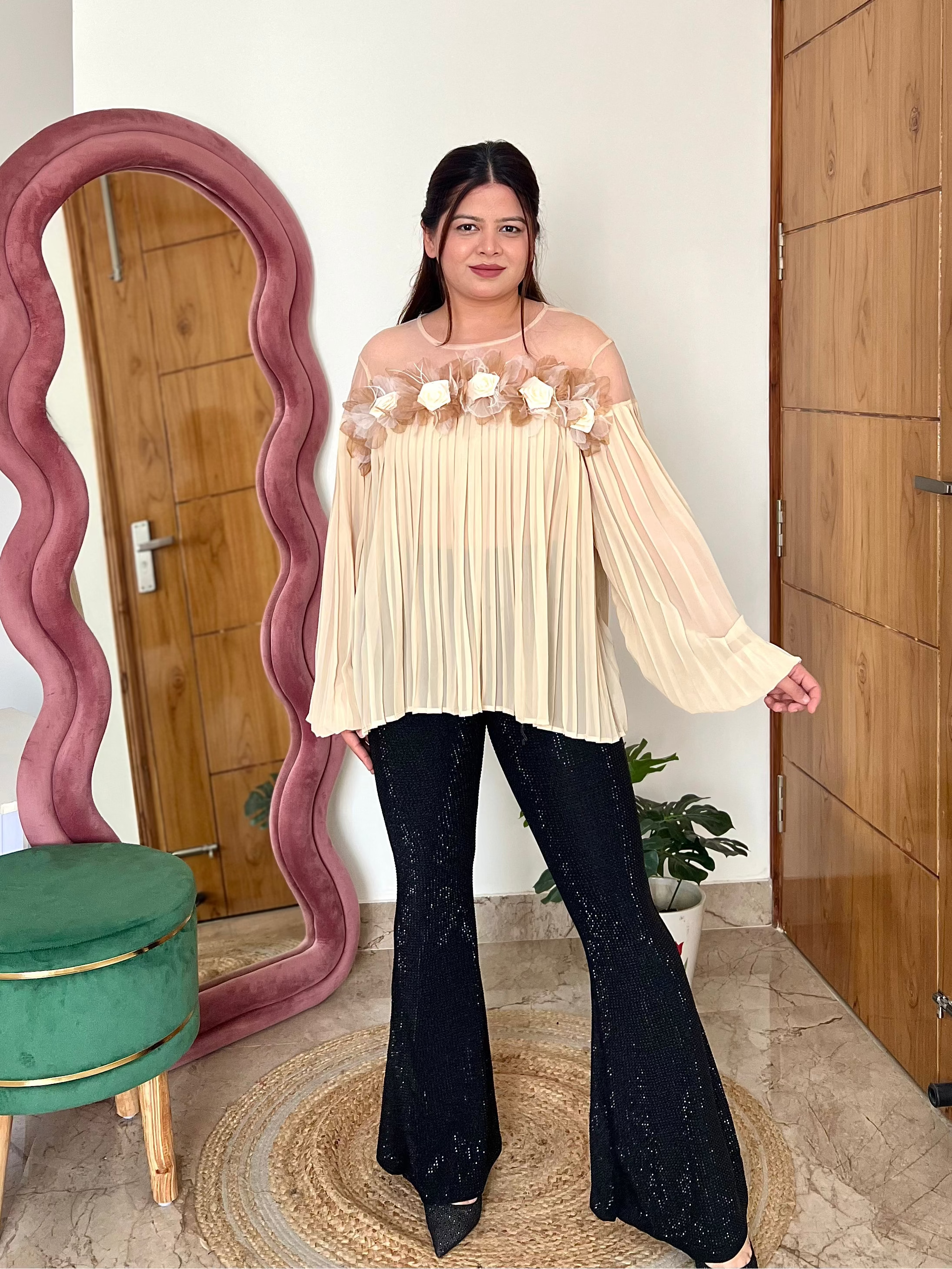 WENDIE MESH TOP