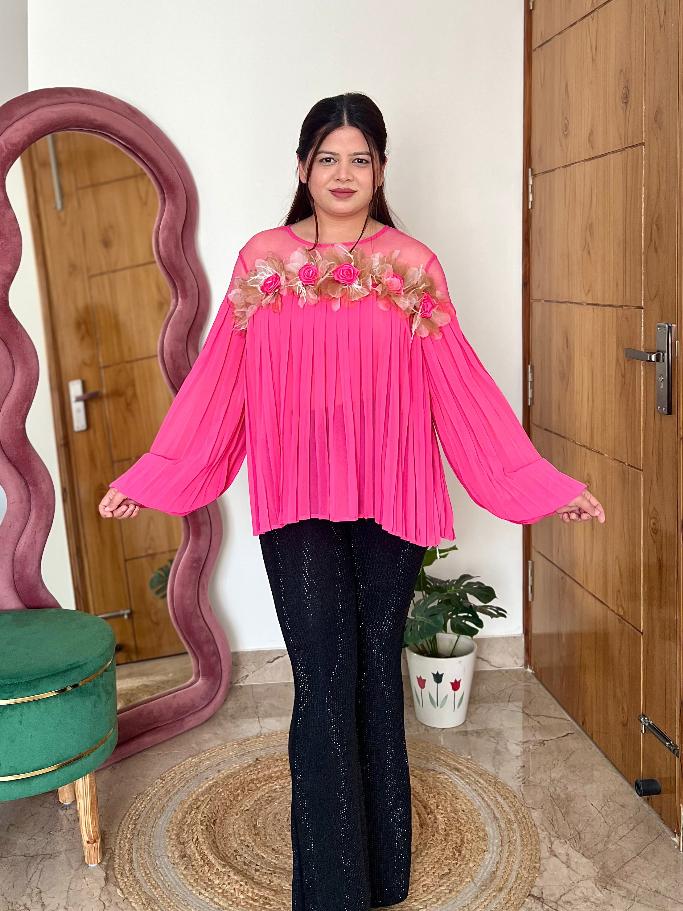 WENDIE MESH TOP