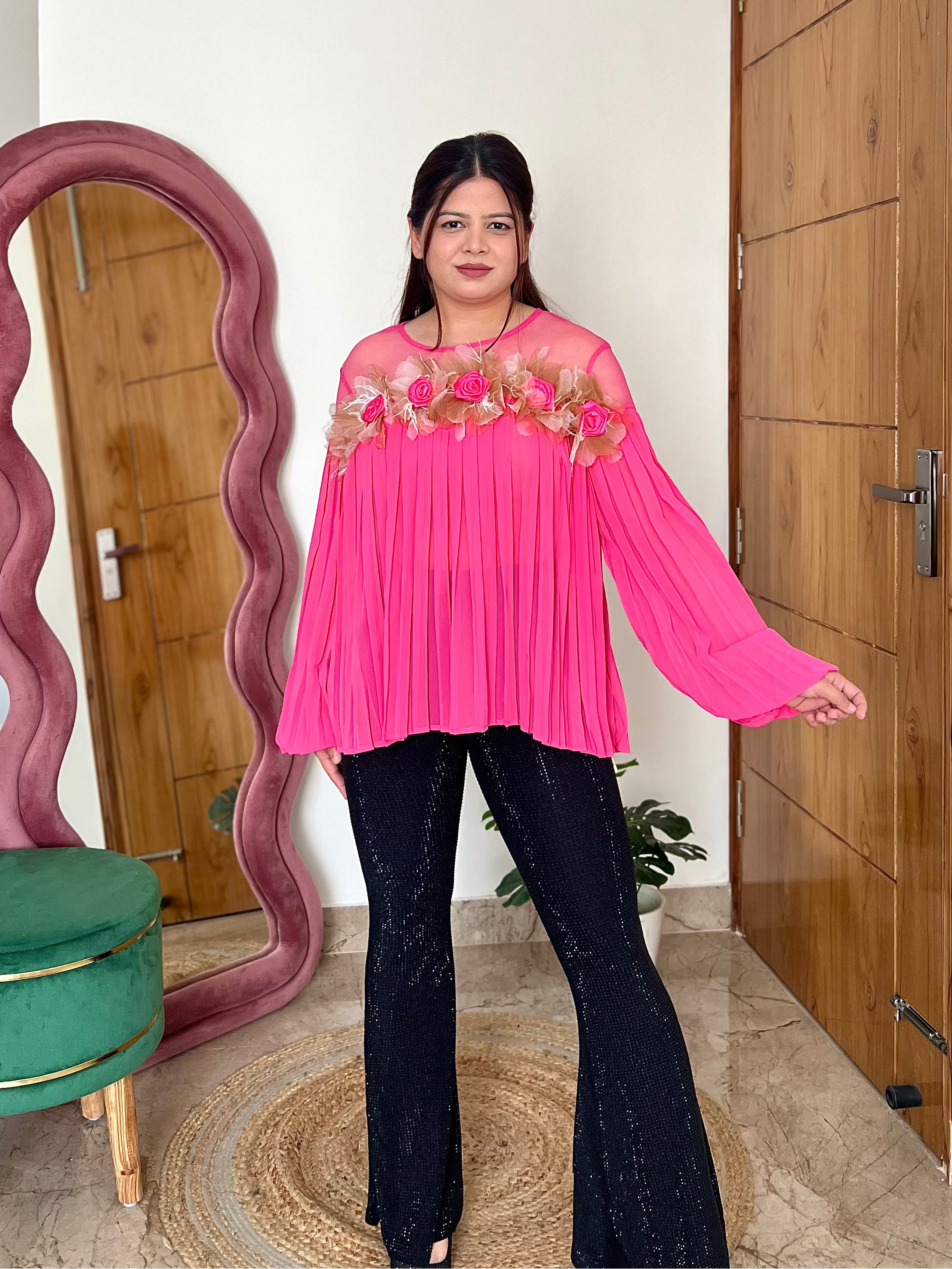 WENDIE MESH TOP