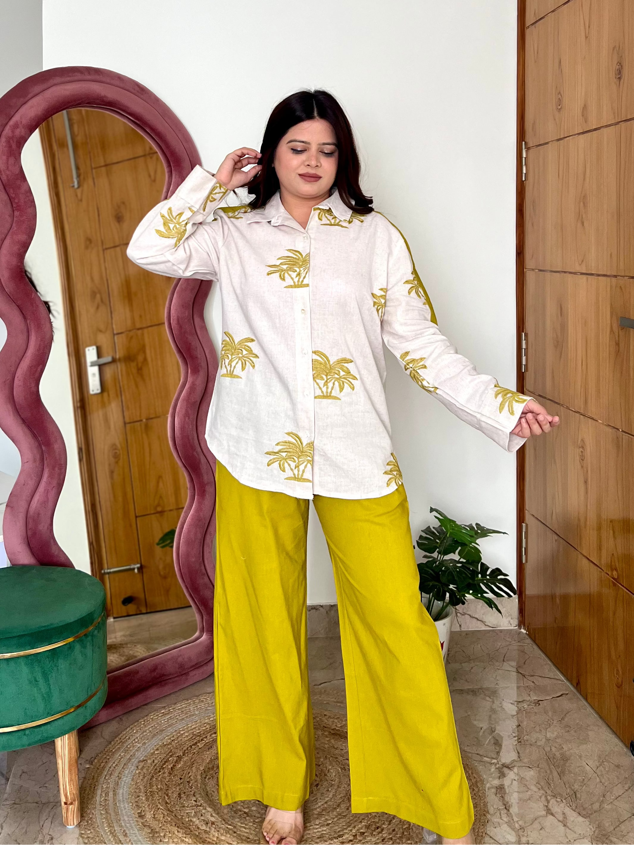 KAAYA LINEN COORD