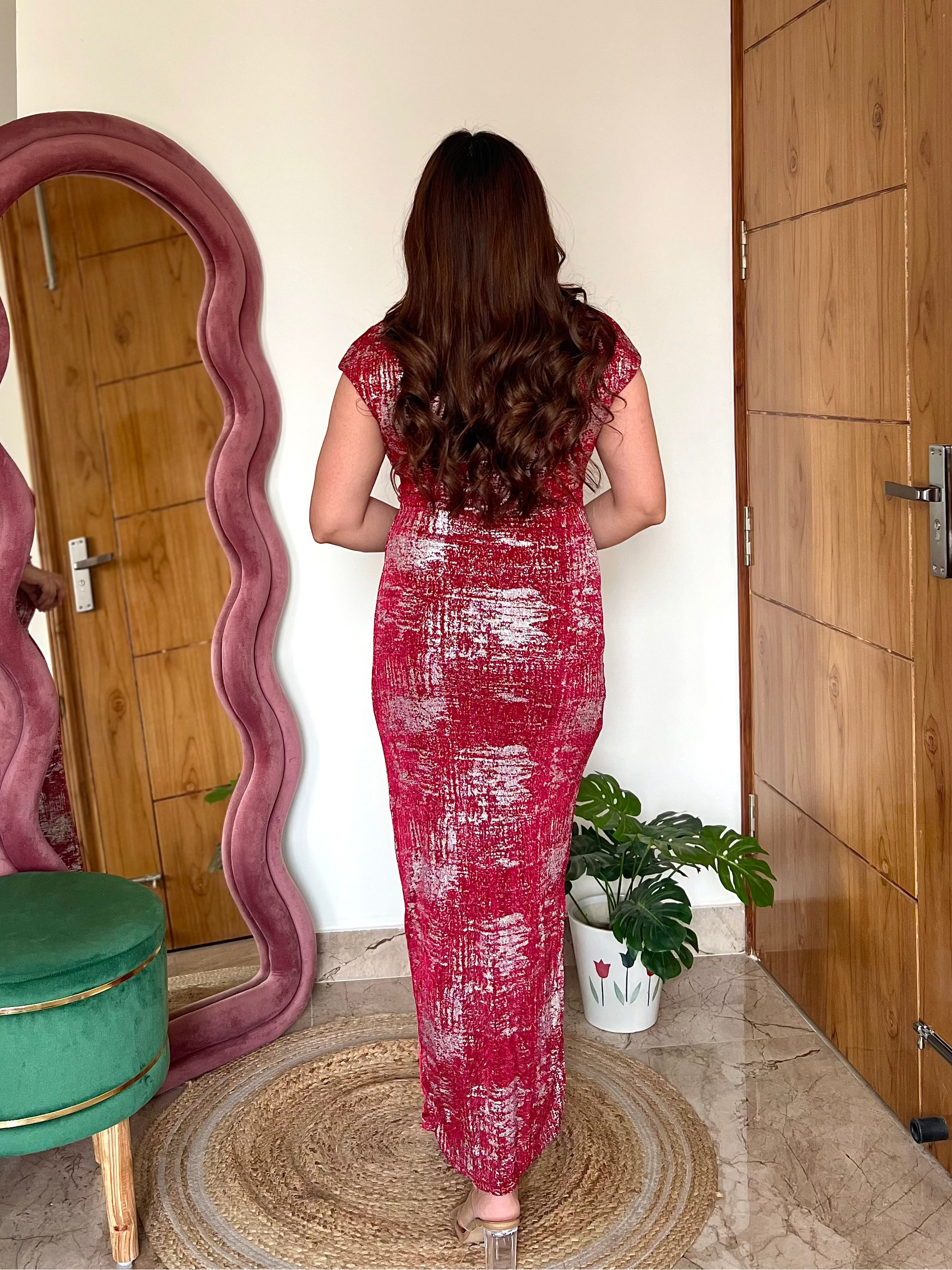 TREEBO MIDI DRESS