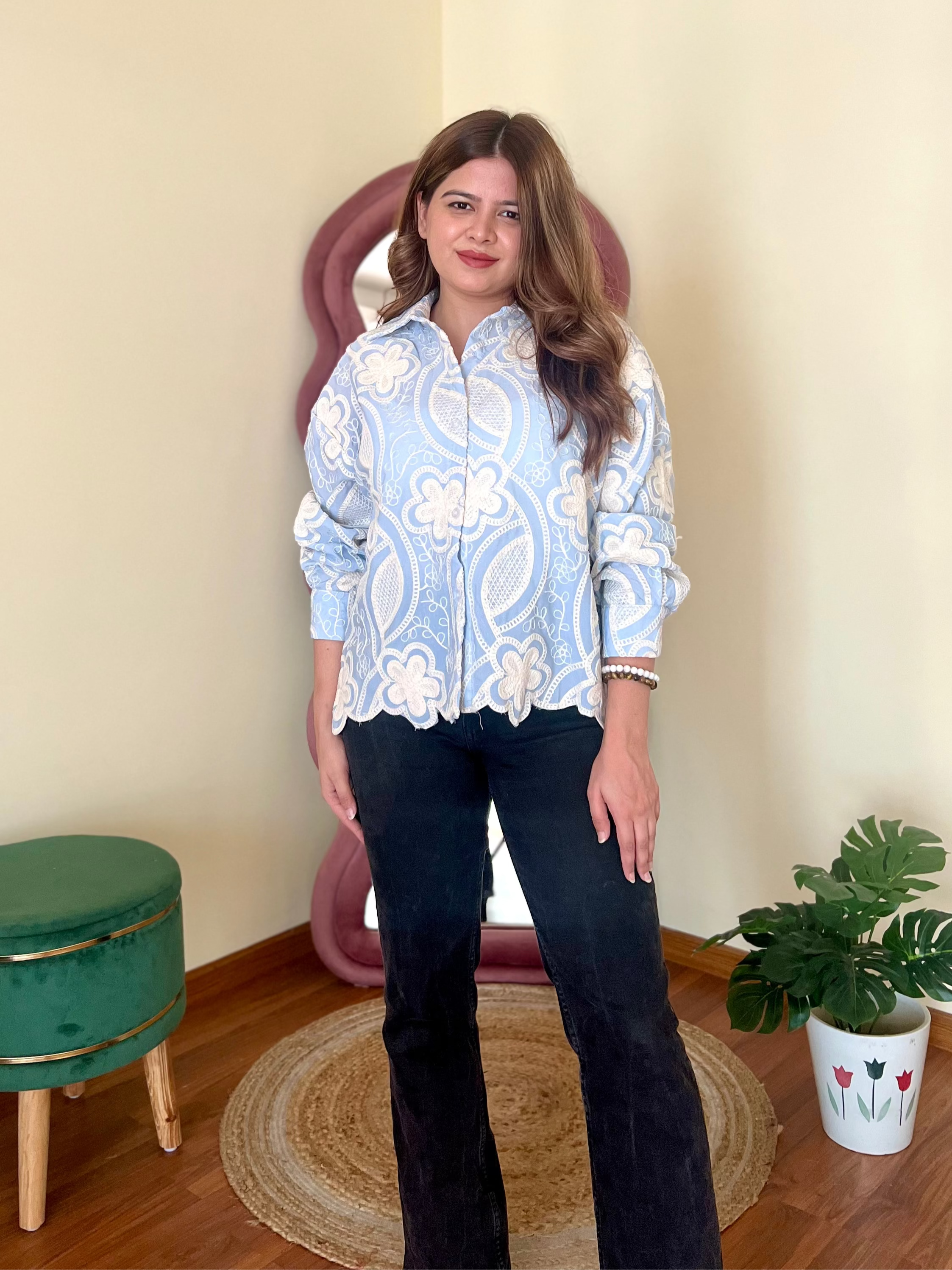 LOOM EMBROIDERED SHIRT