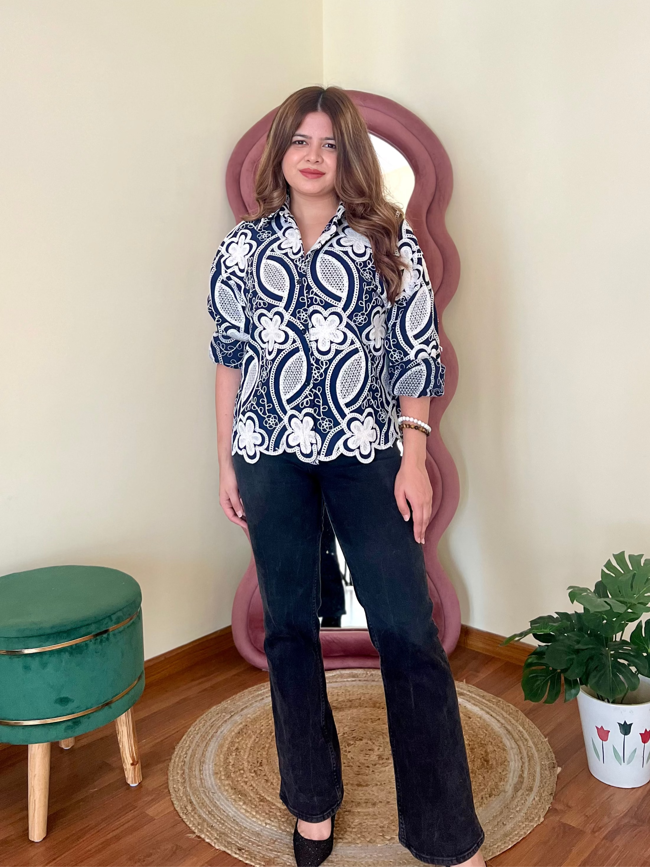 LOOM EMBROIDERED SHIRT
