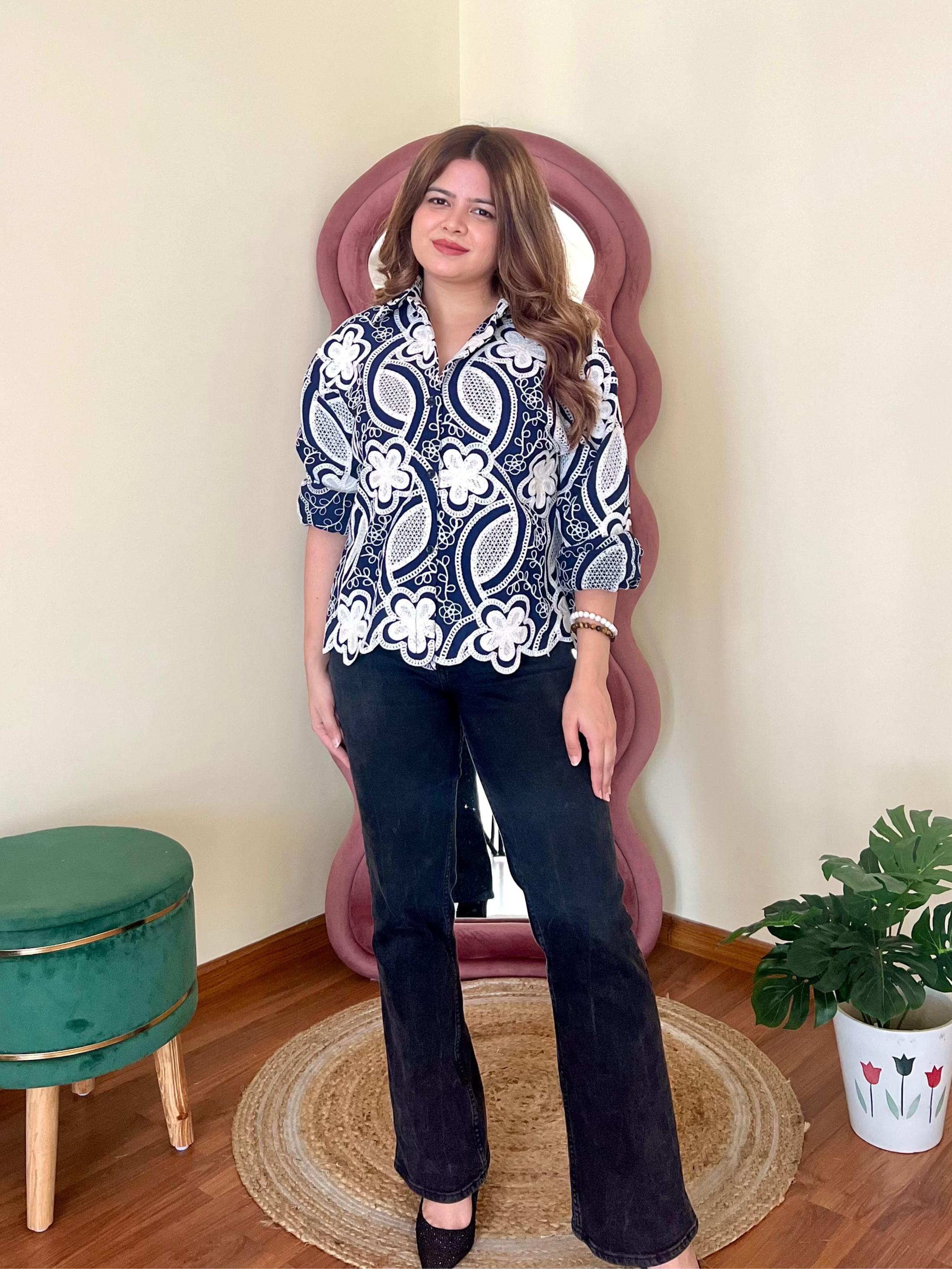 LOOM EMBROIDERED SHIRT