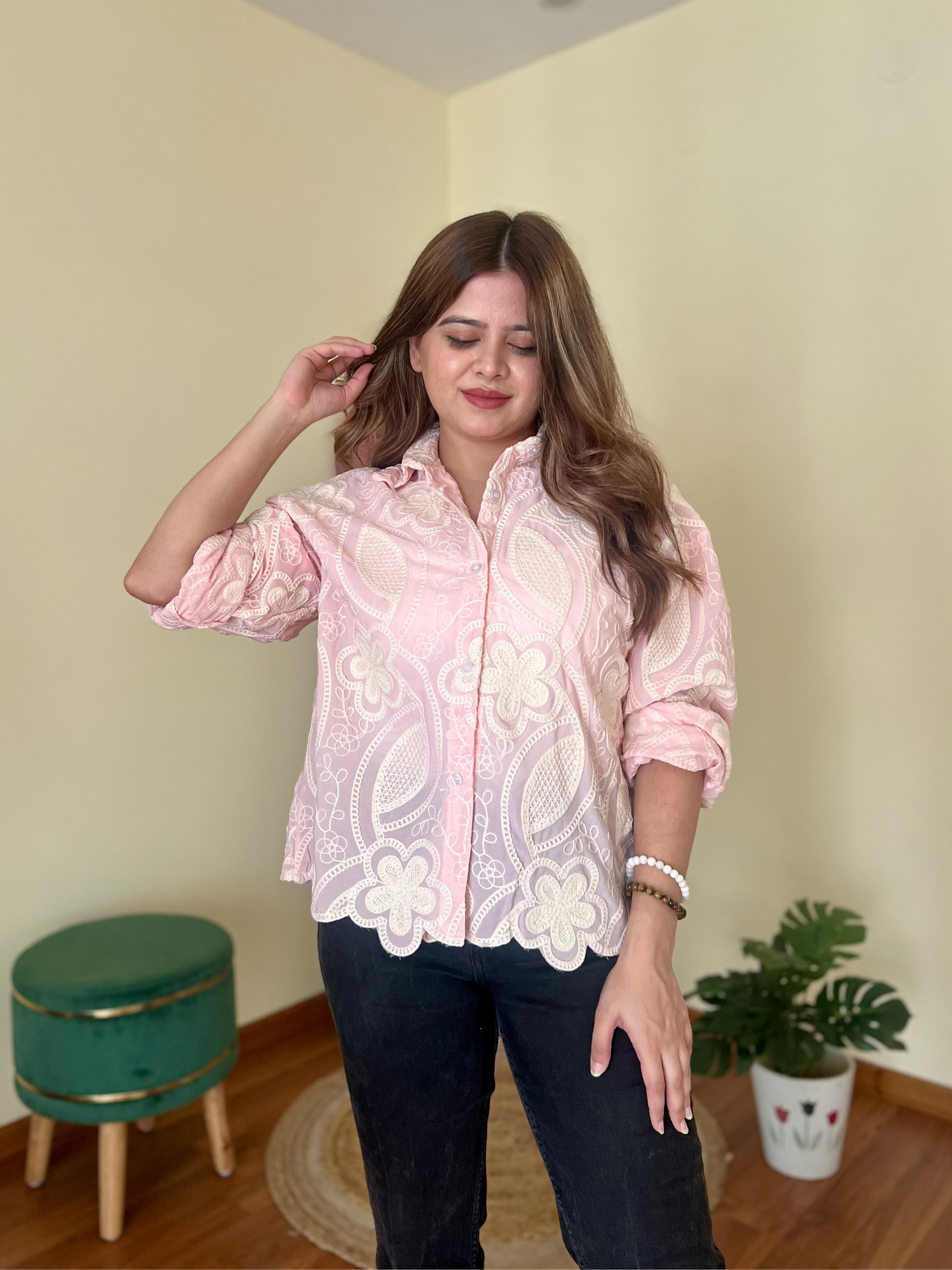 LOOM EMBROIDERED SHIRT
