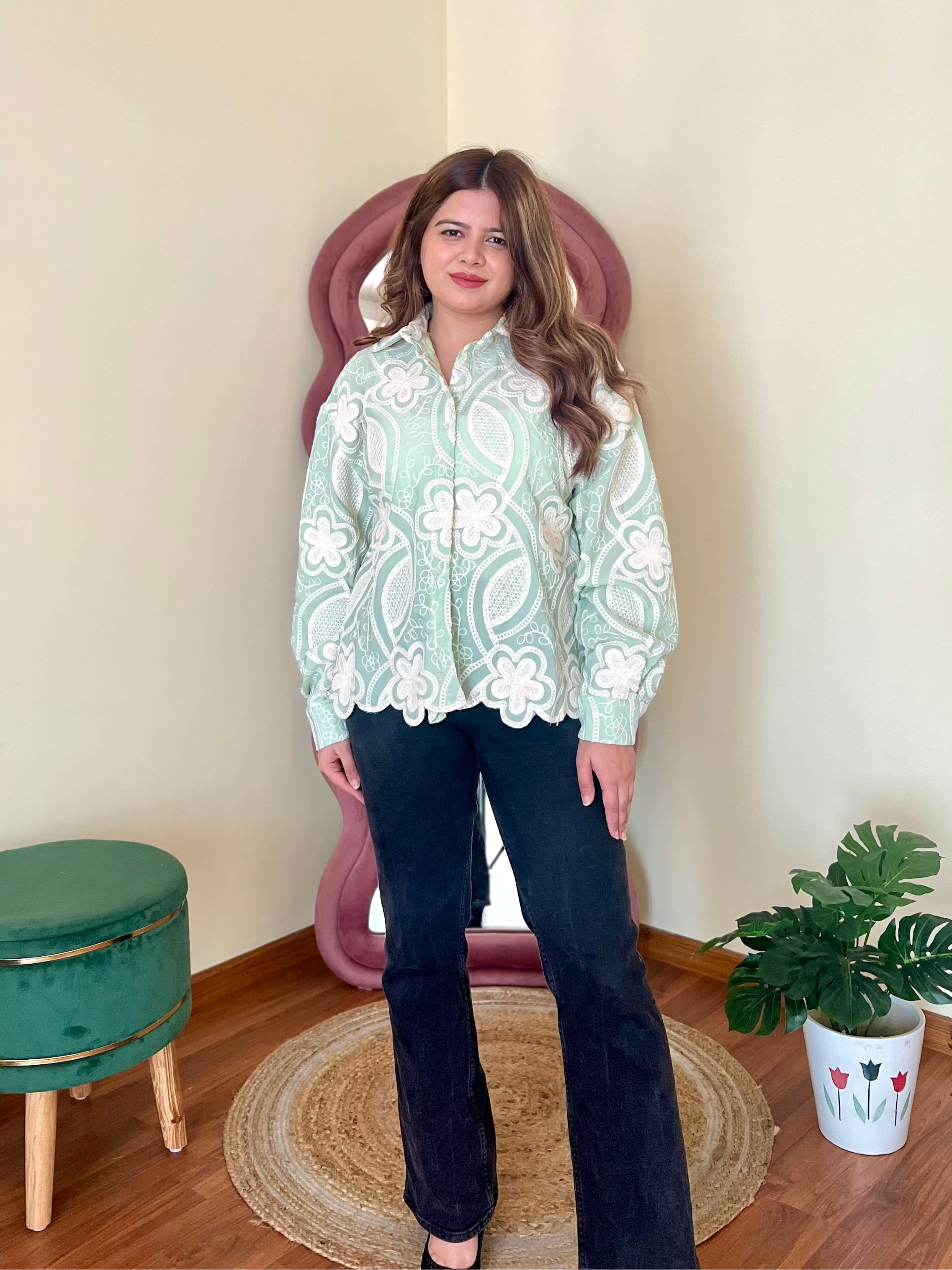 LOOM EMBROIDERED SHIRT