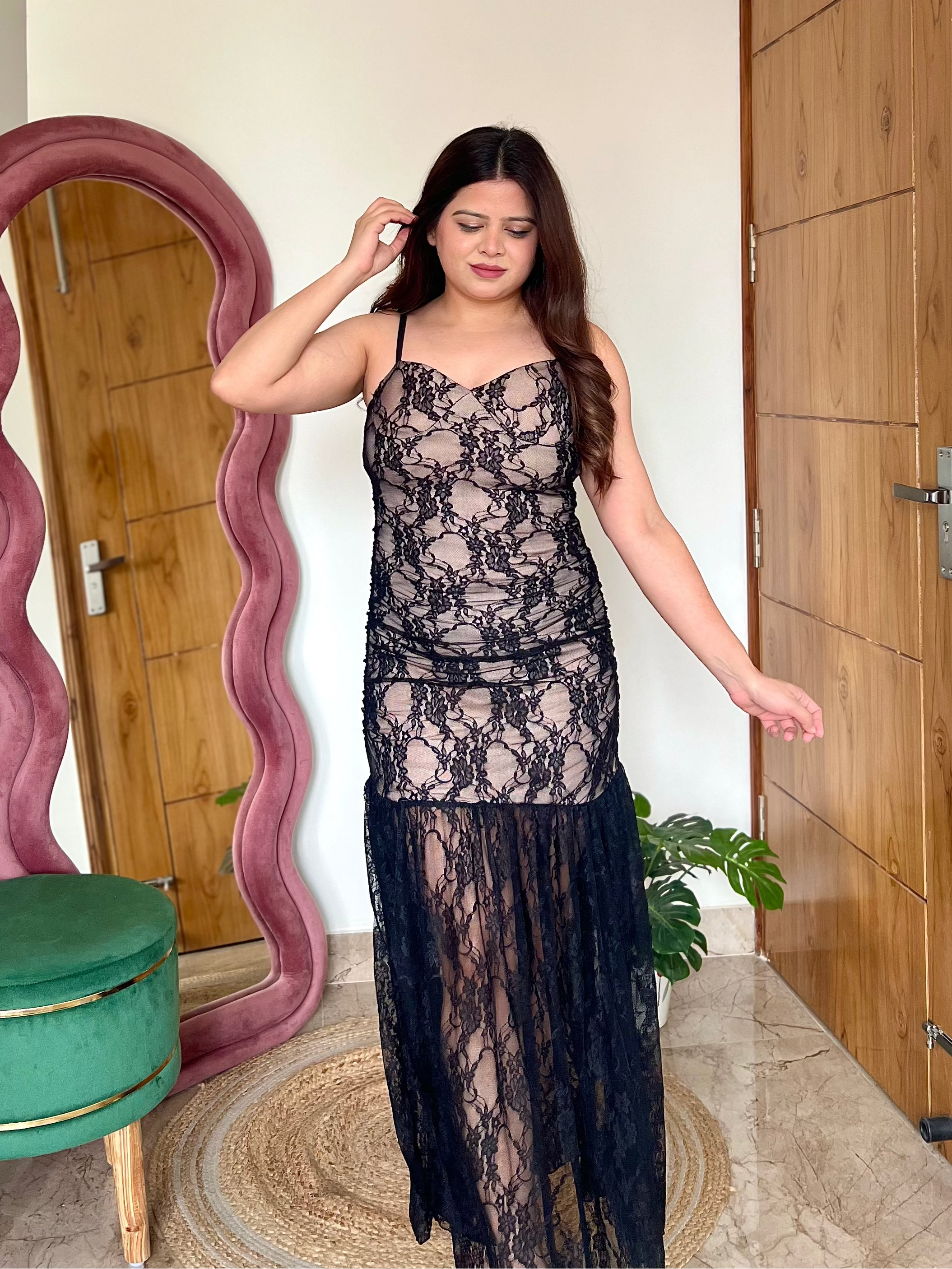 ELORA LACE DRESS