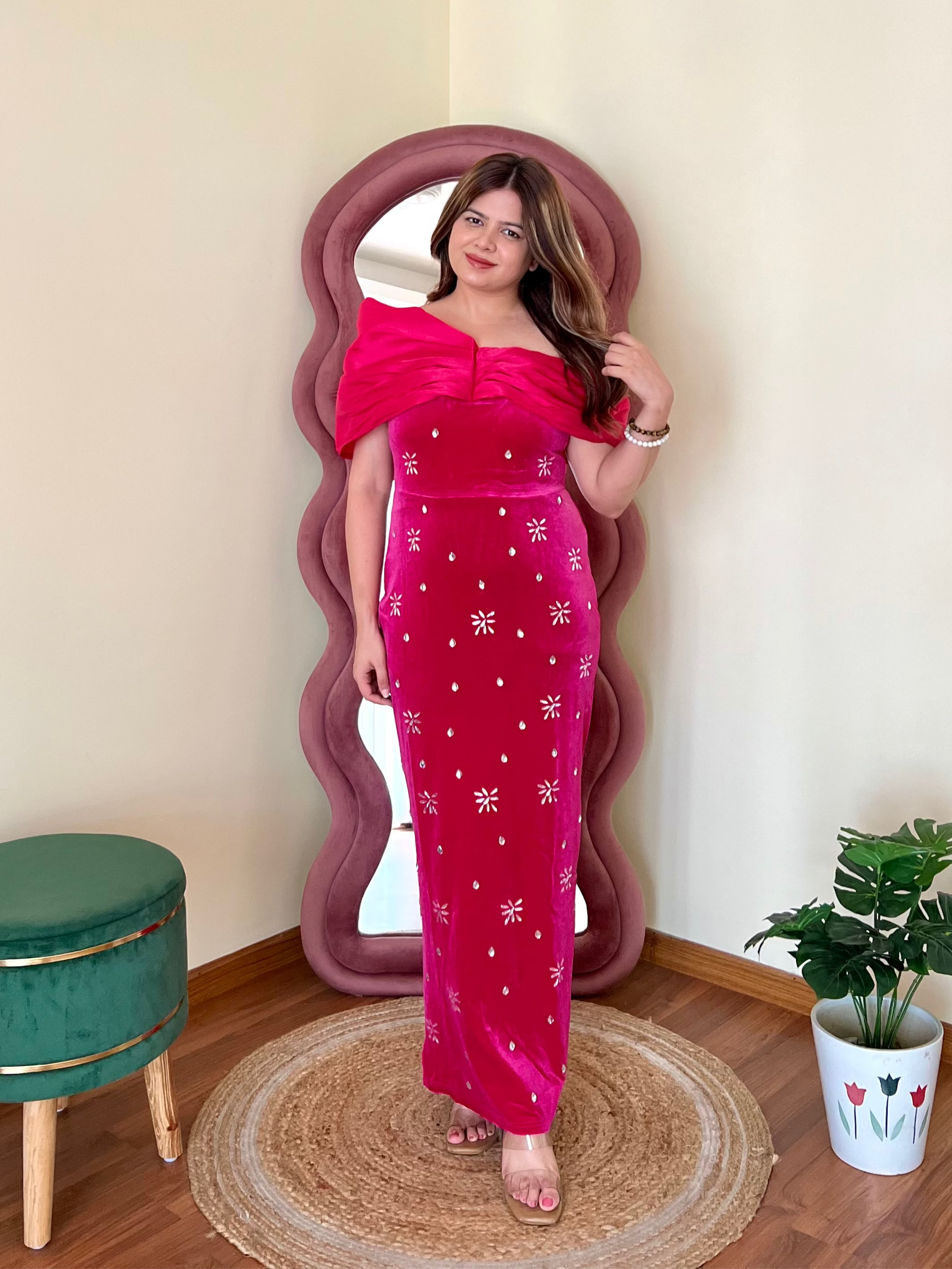 ROSIE OFF SHOULDER DRESS