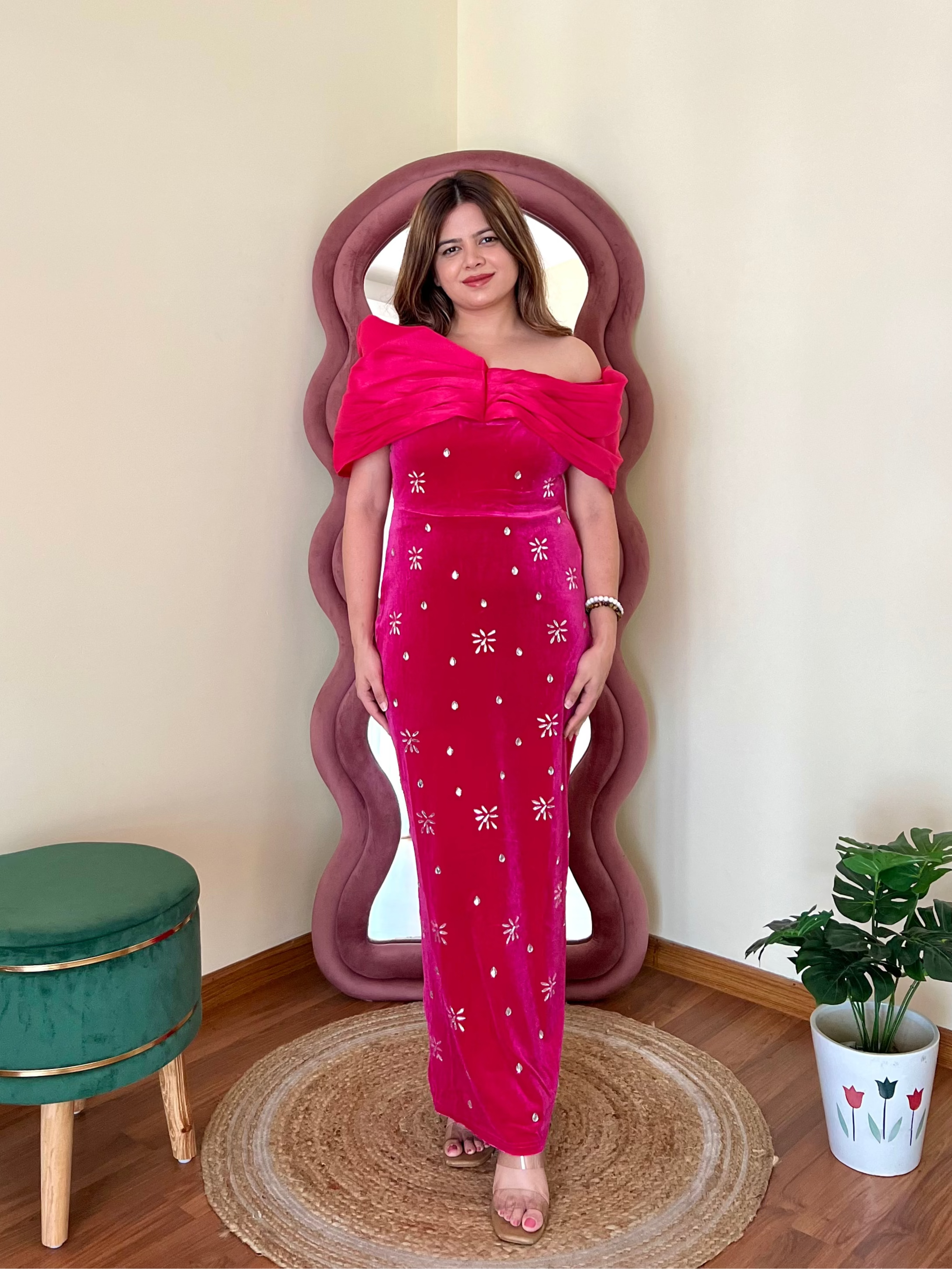 ROSIE OFF SHOULDER DRESS