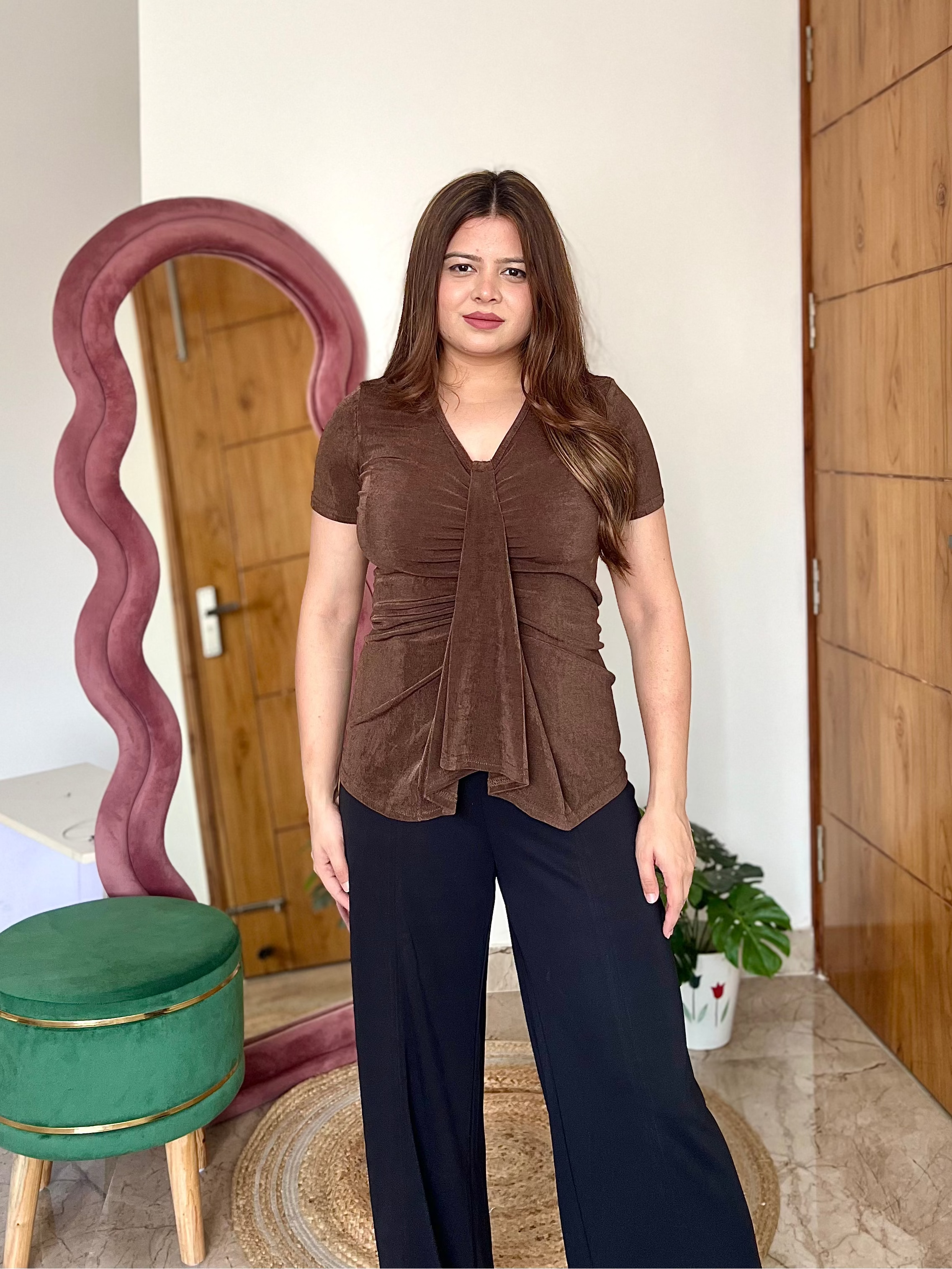 PLUTO RUCHED TOP