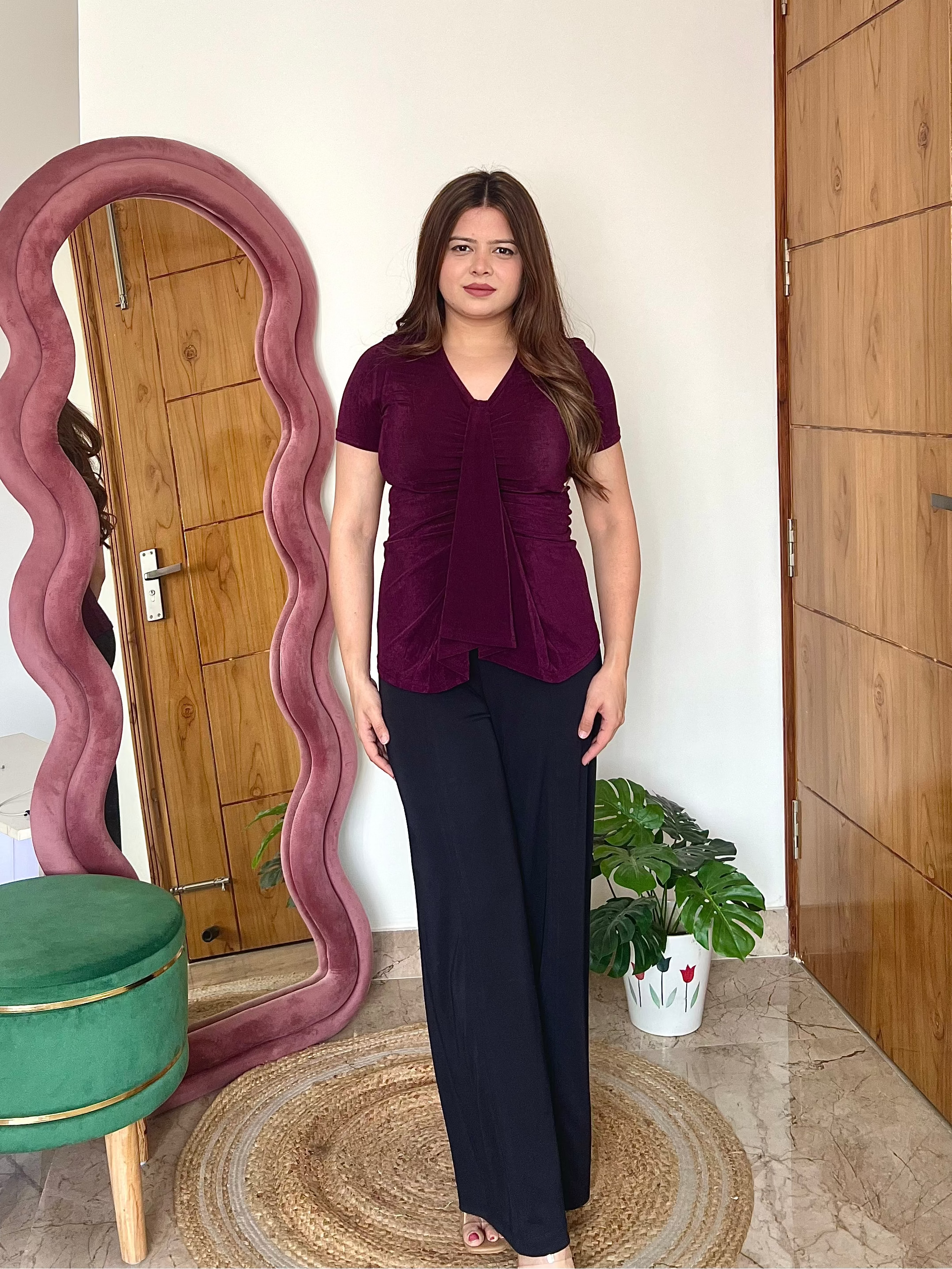PLUTO RUCHED TOP