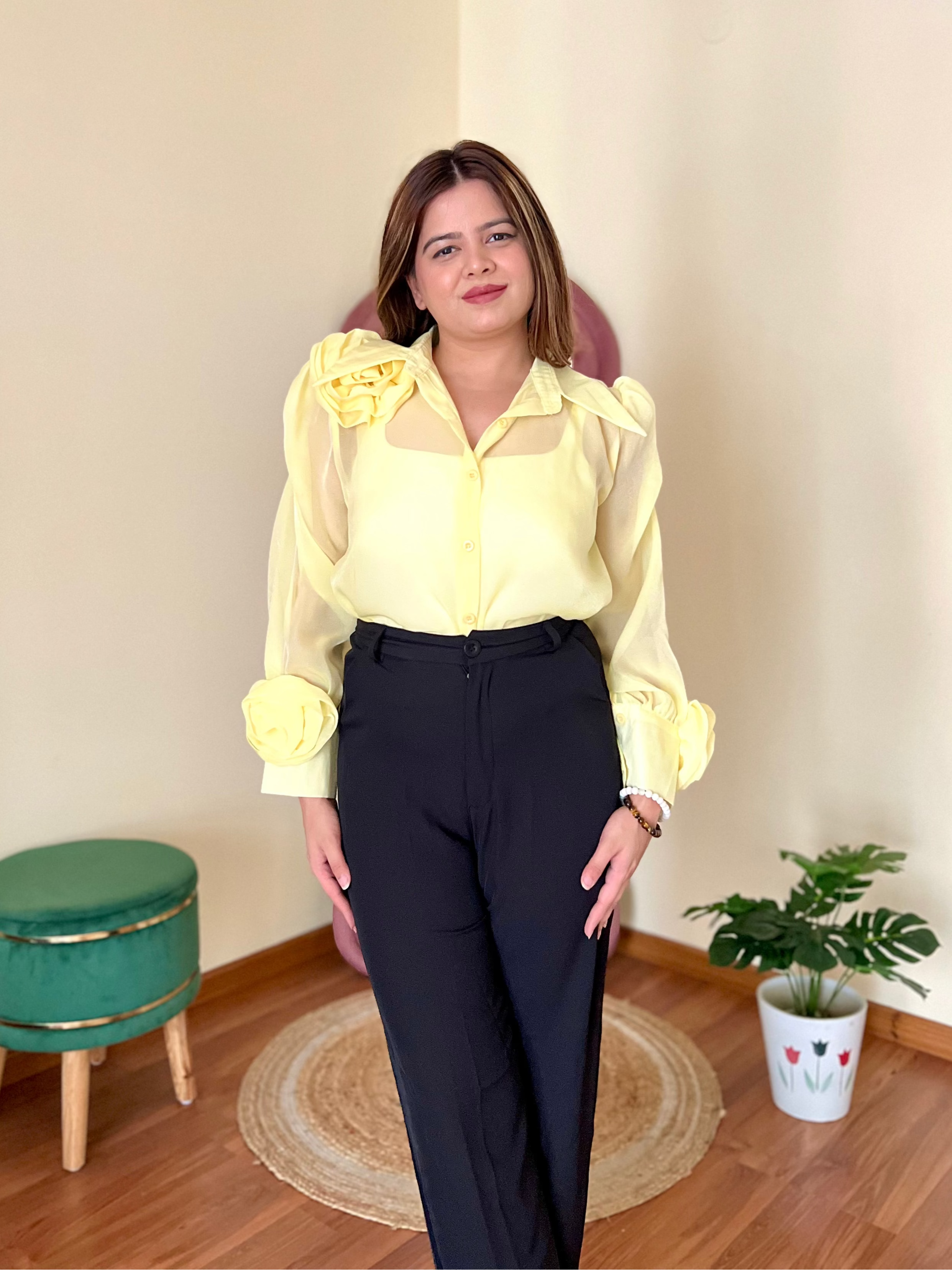 EVA ORGANZA SHIRT