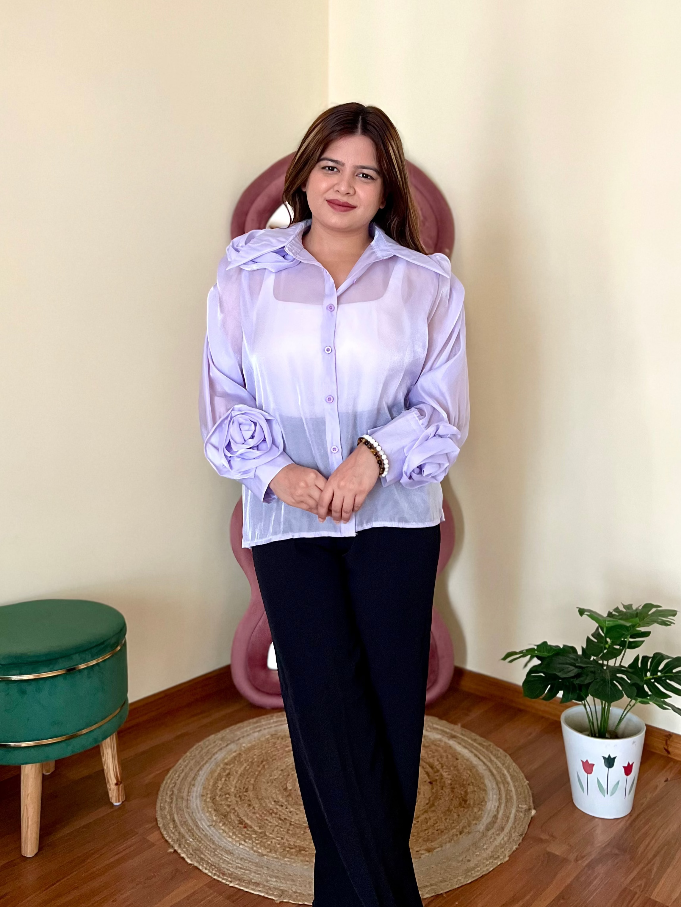 EVA ORGANZA SHIRT