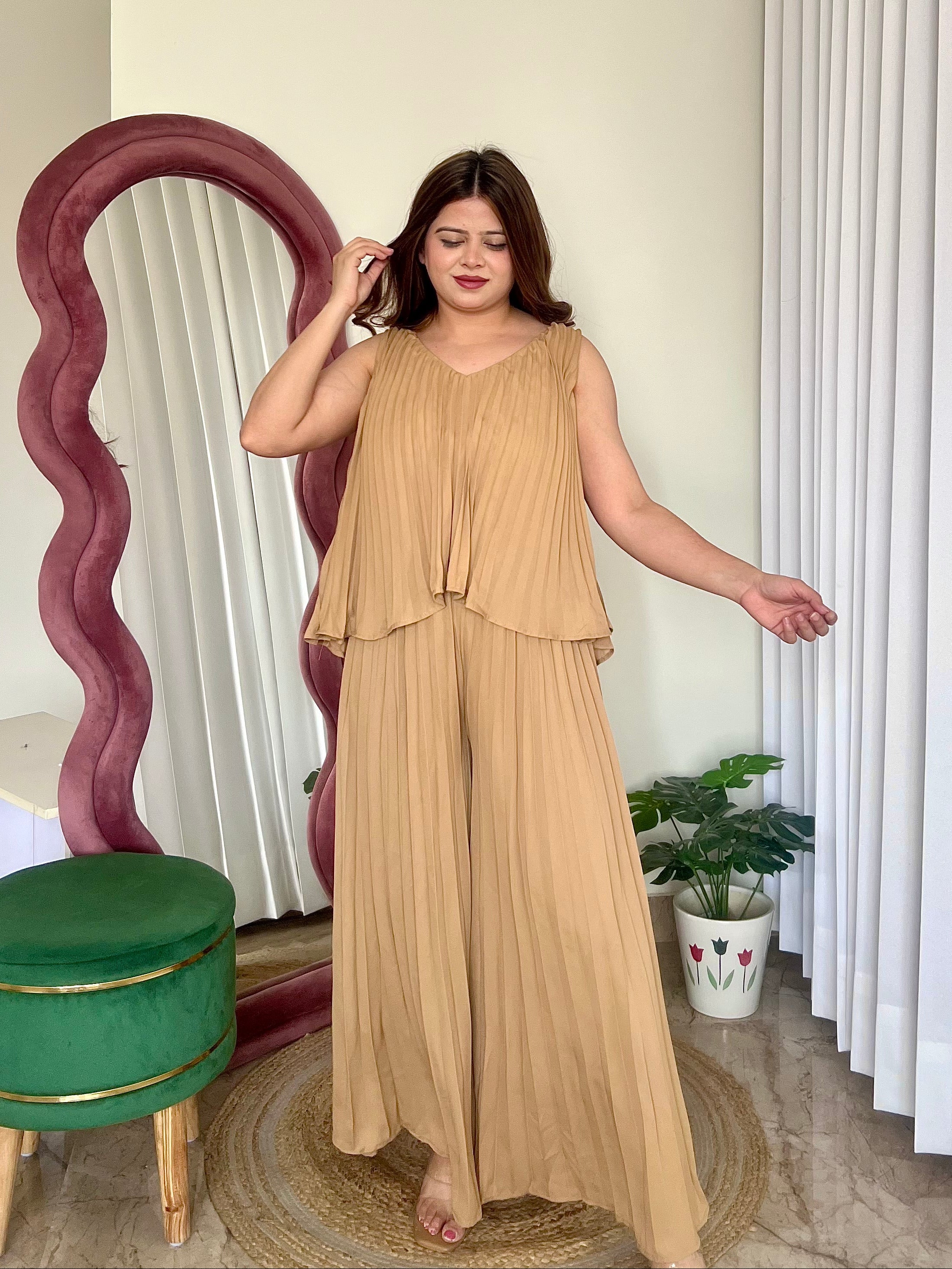 LOLA PLEATED COORD
