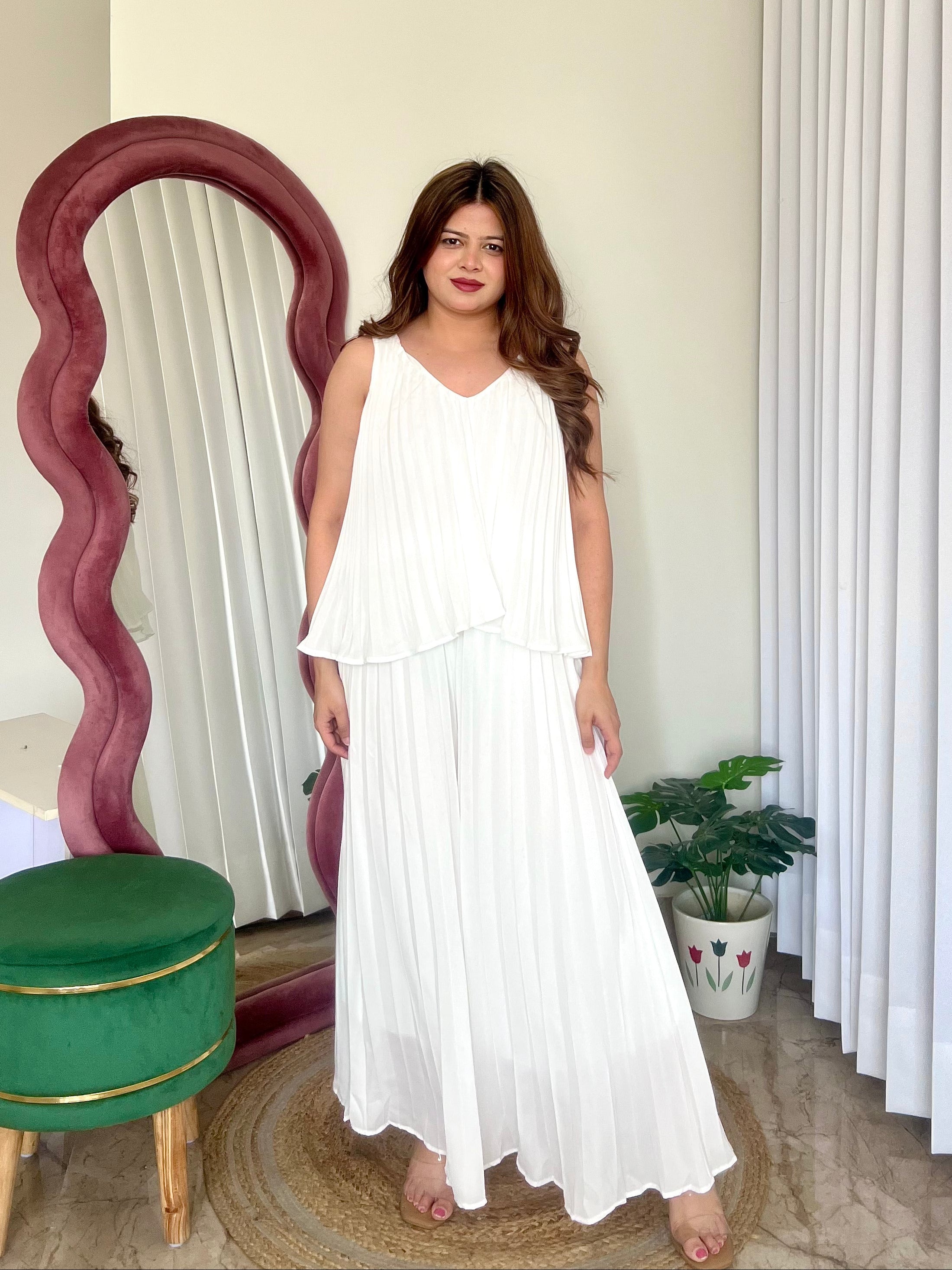 LOLA PLEATED COORD