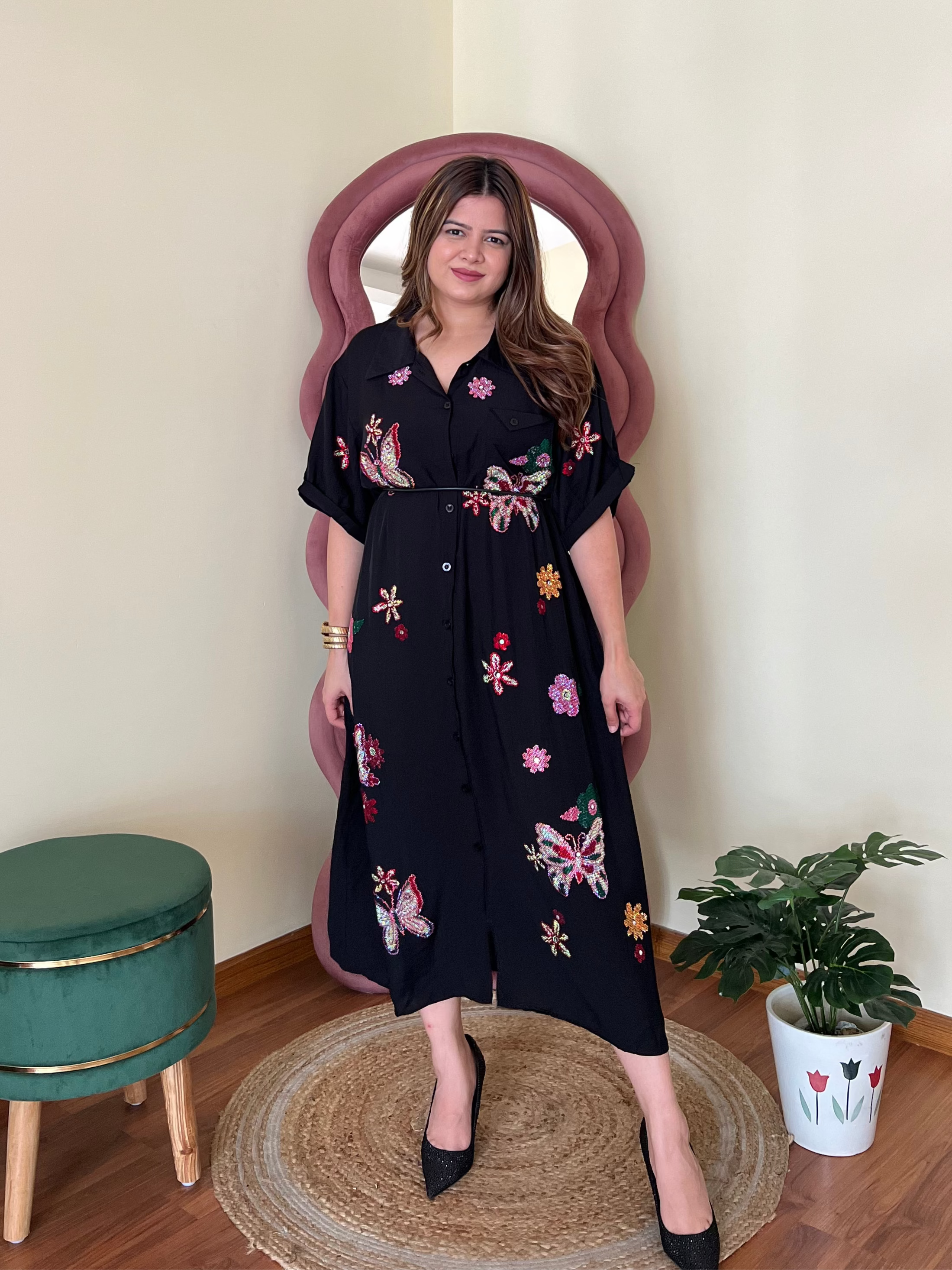KENNY BUTTERFLY DRESS