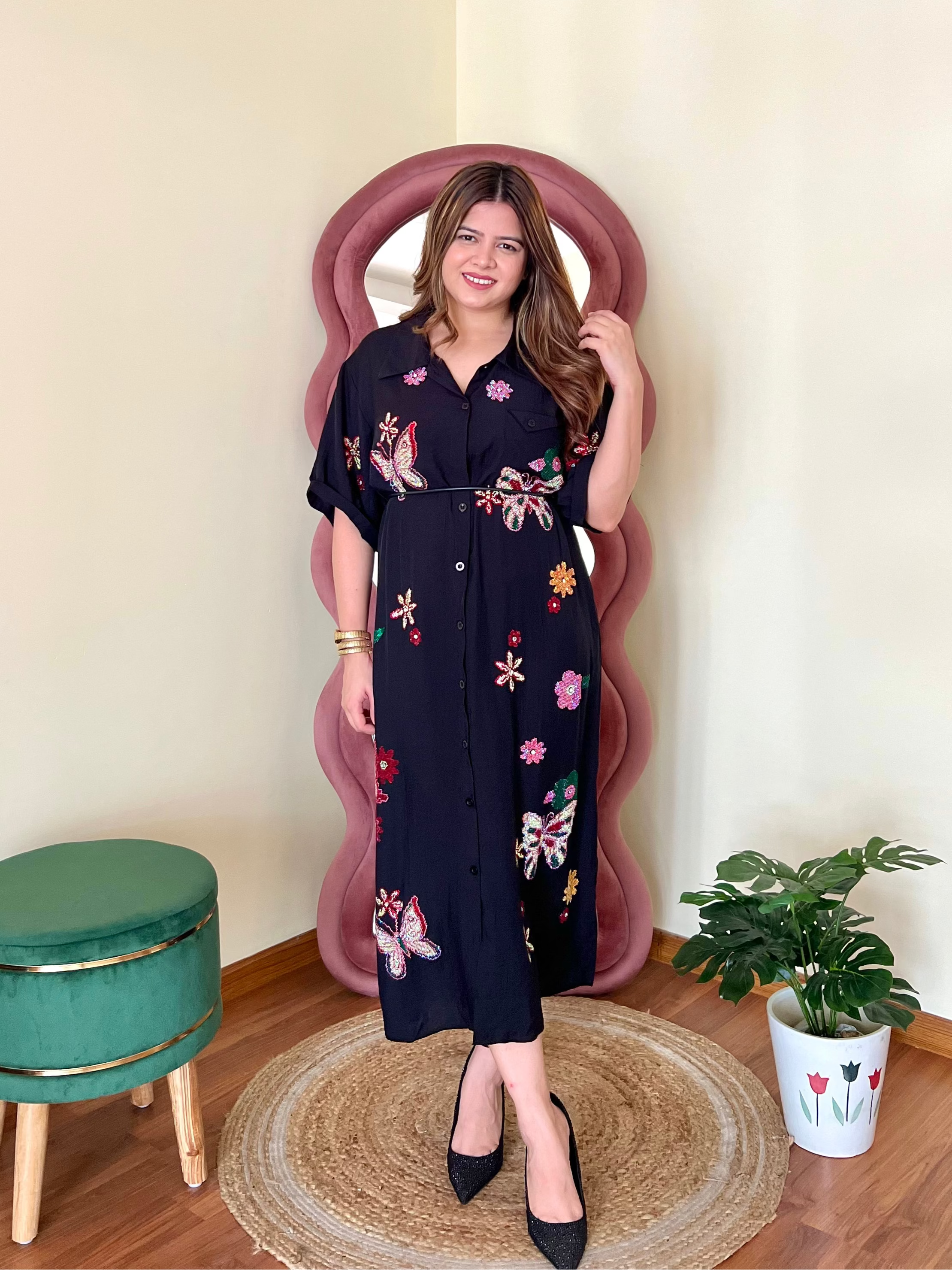 KENNY BUTTERFLY DRESS