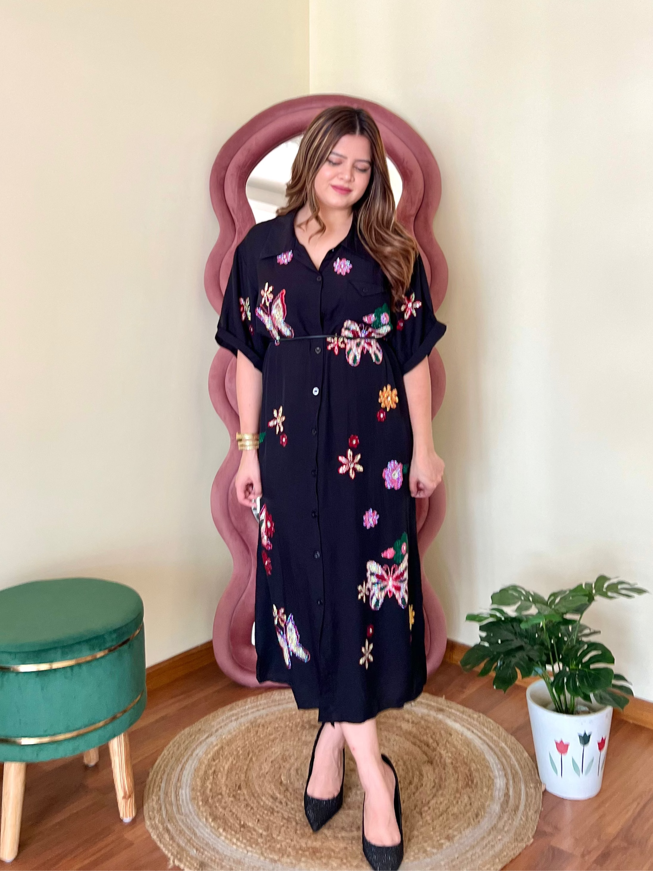 KENNY BUTTERFLY DRESS