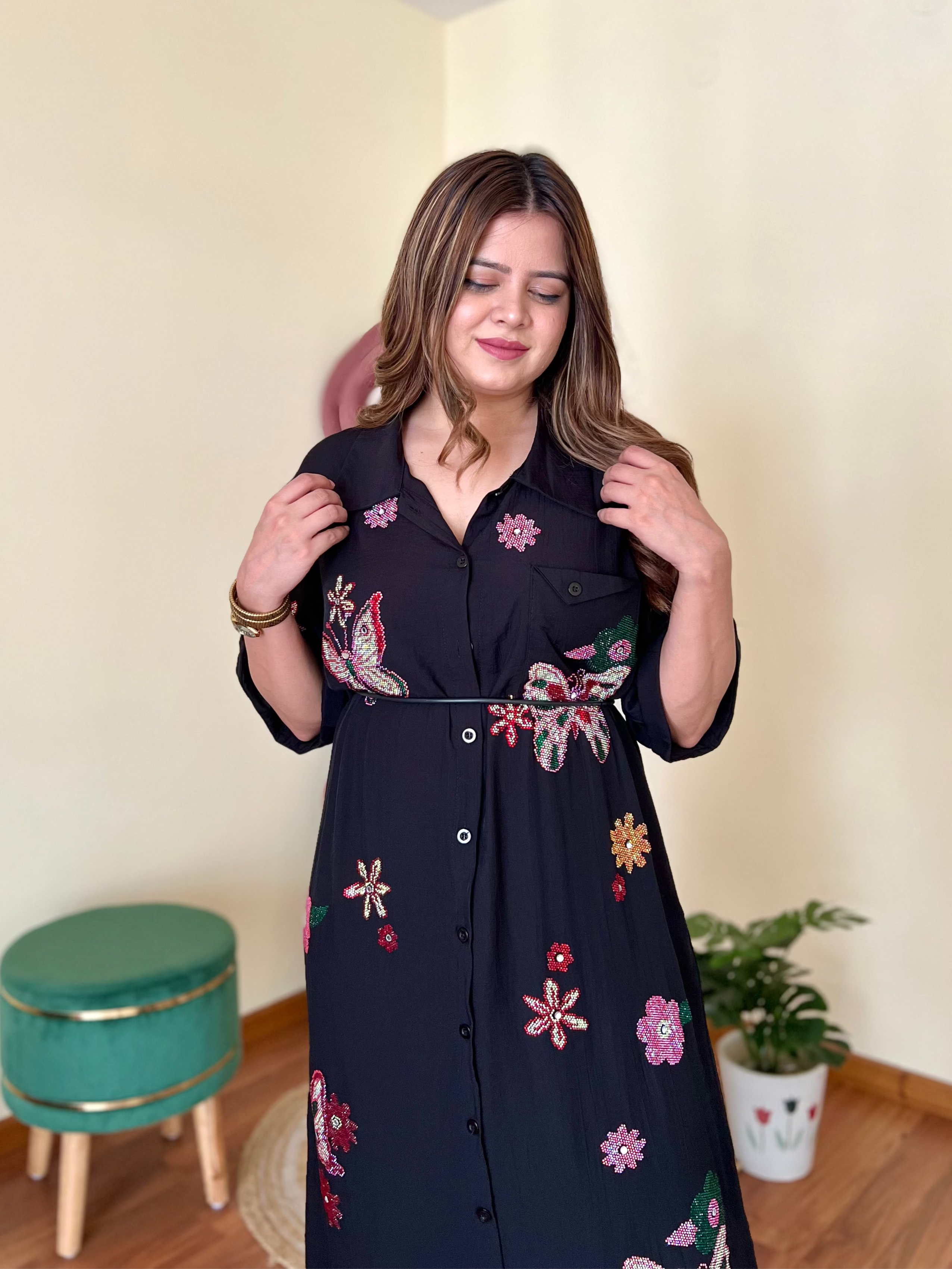 KENNY BUTTERFLY DRESS